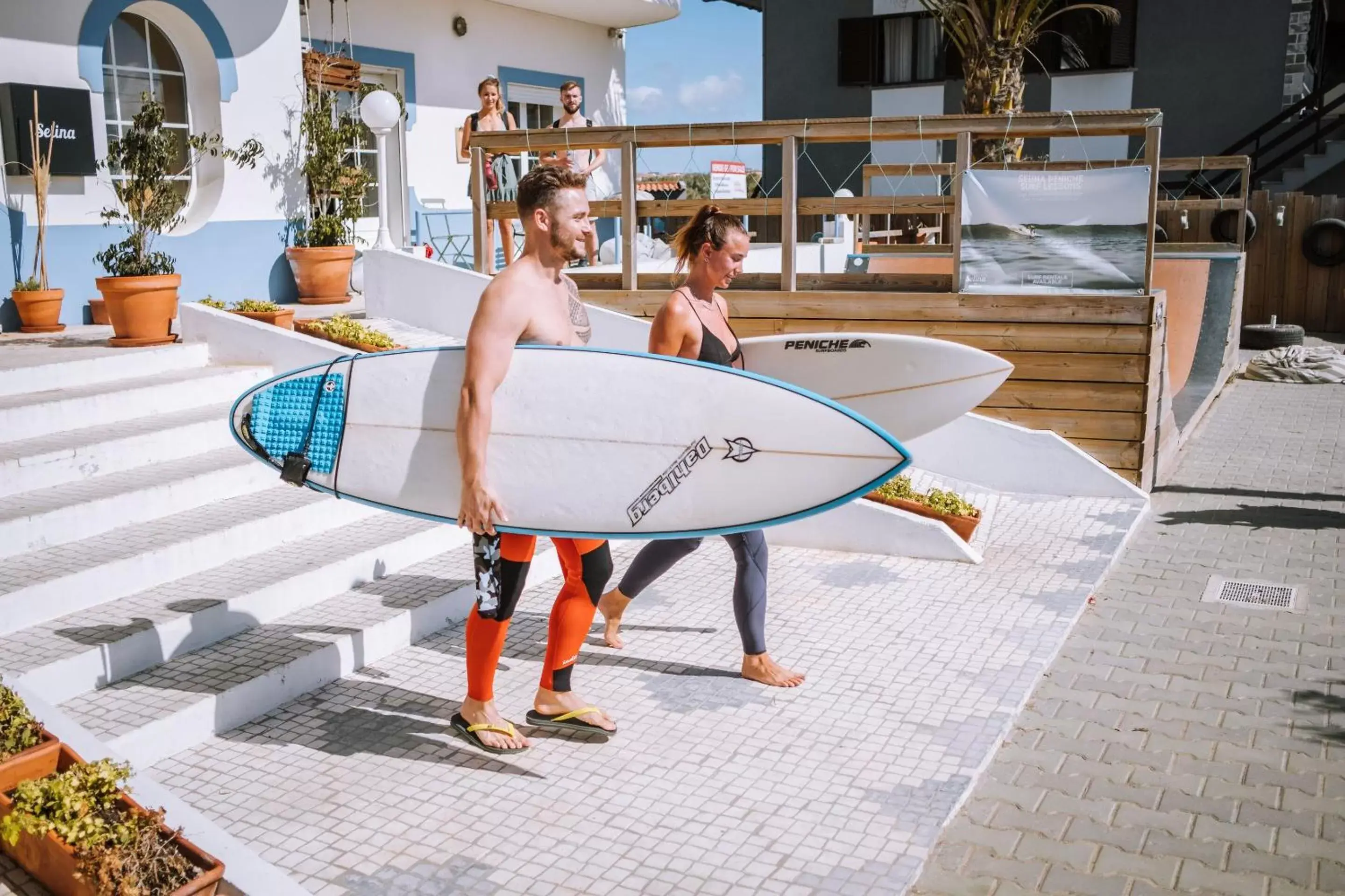 Windsurfing in Selina Peniche