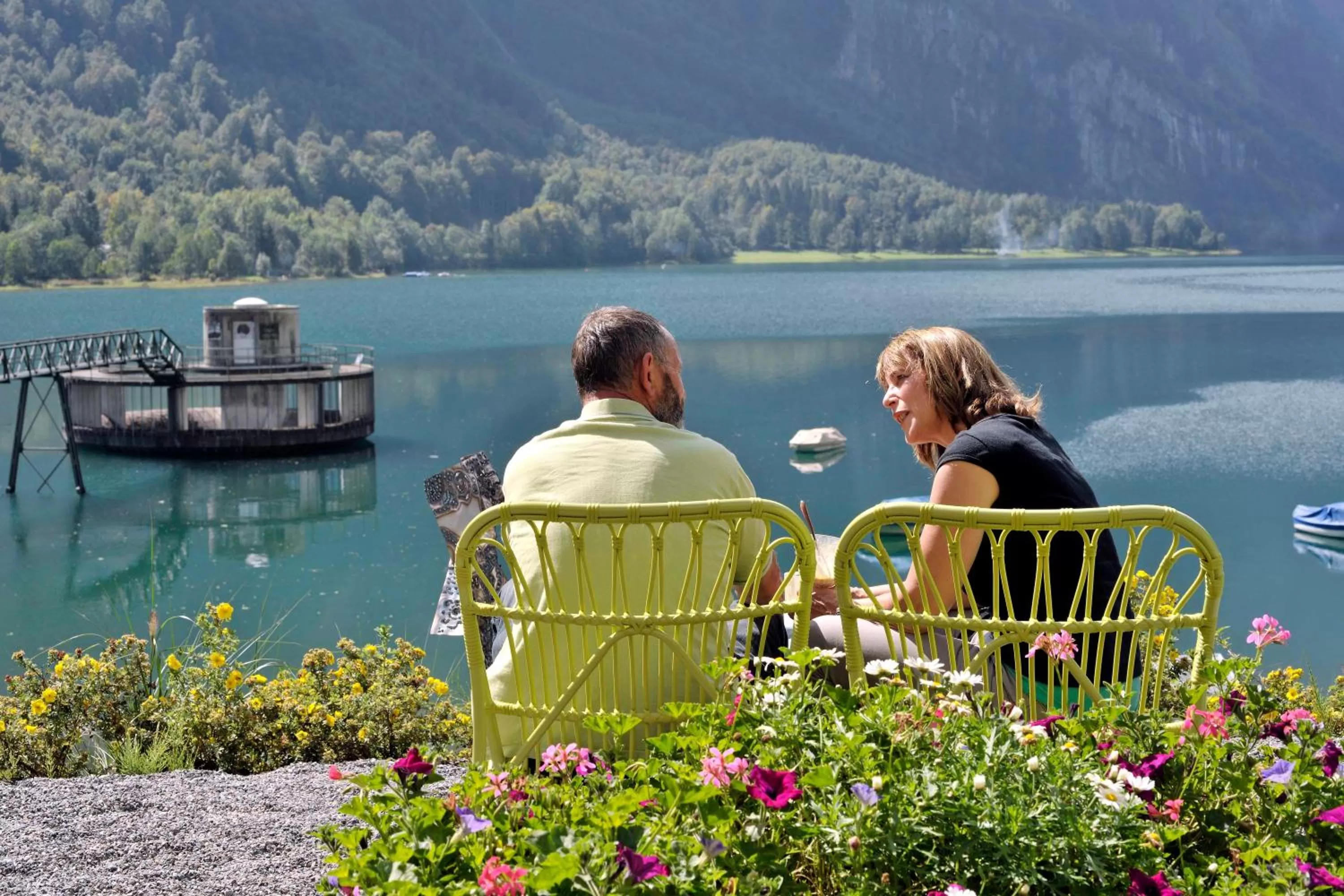 Lounge or bar in Hotel Rhodannenberg AG