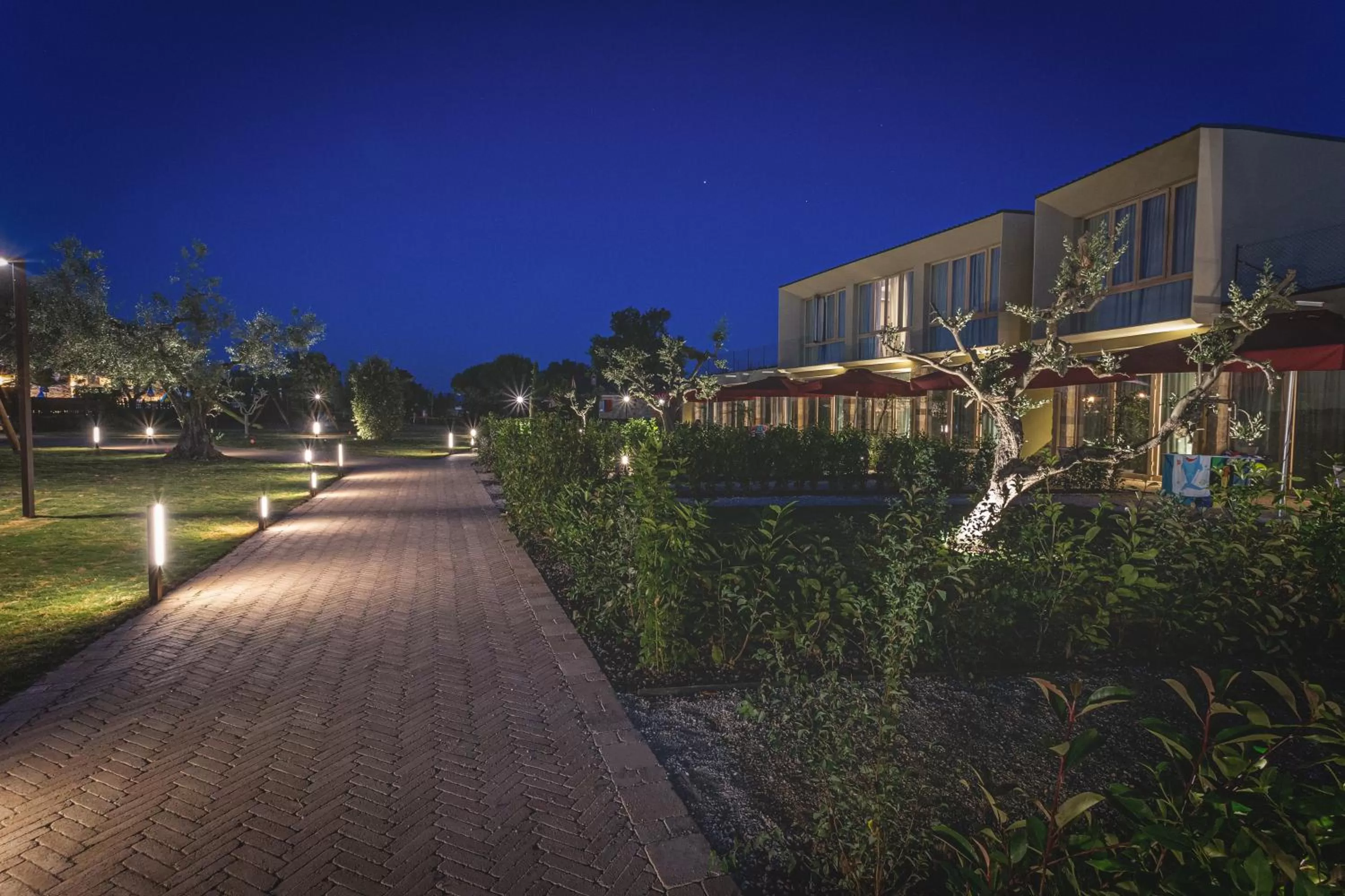 Natural landscape in San Francesco Relais