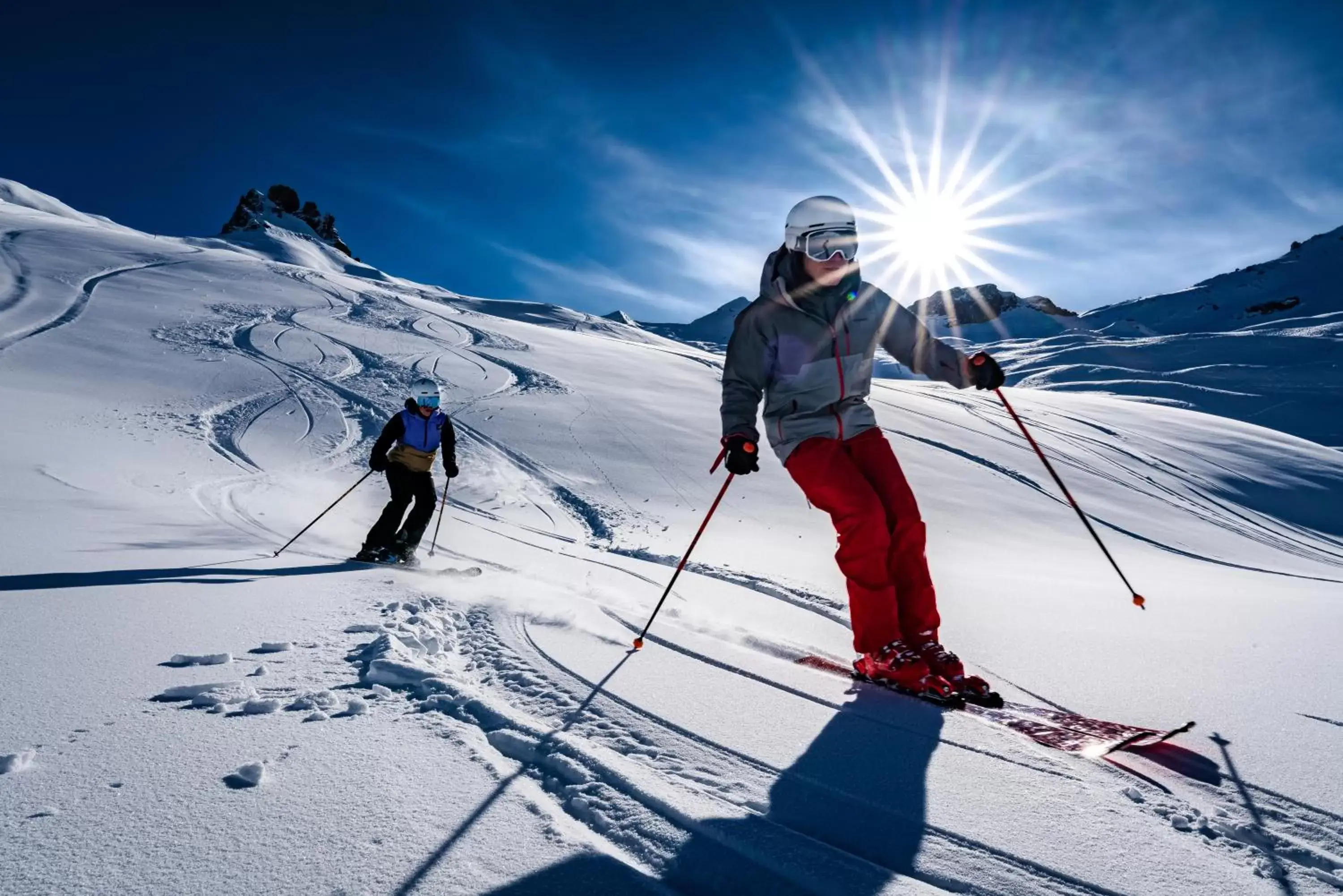 Activities, Skiing in Berg- & Naturhotel Engstligenalp