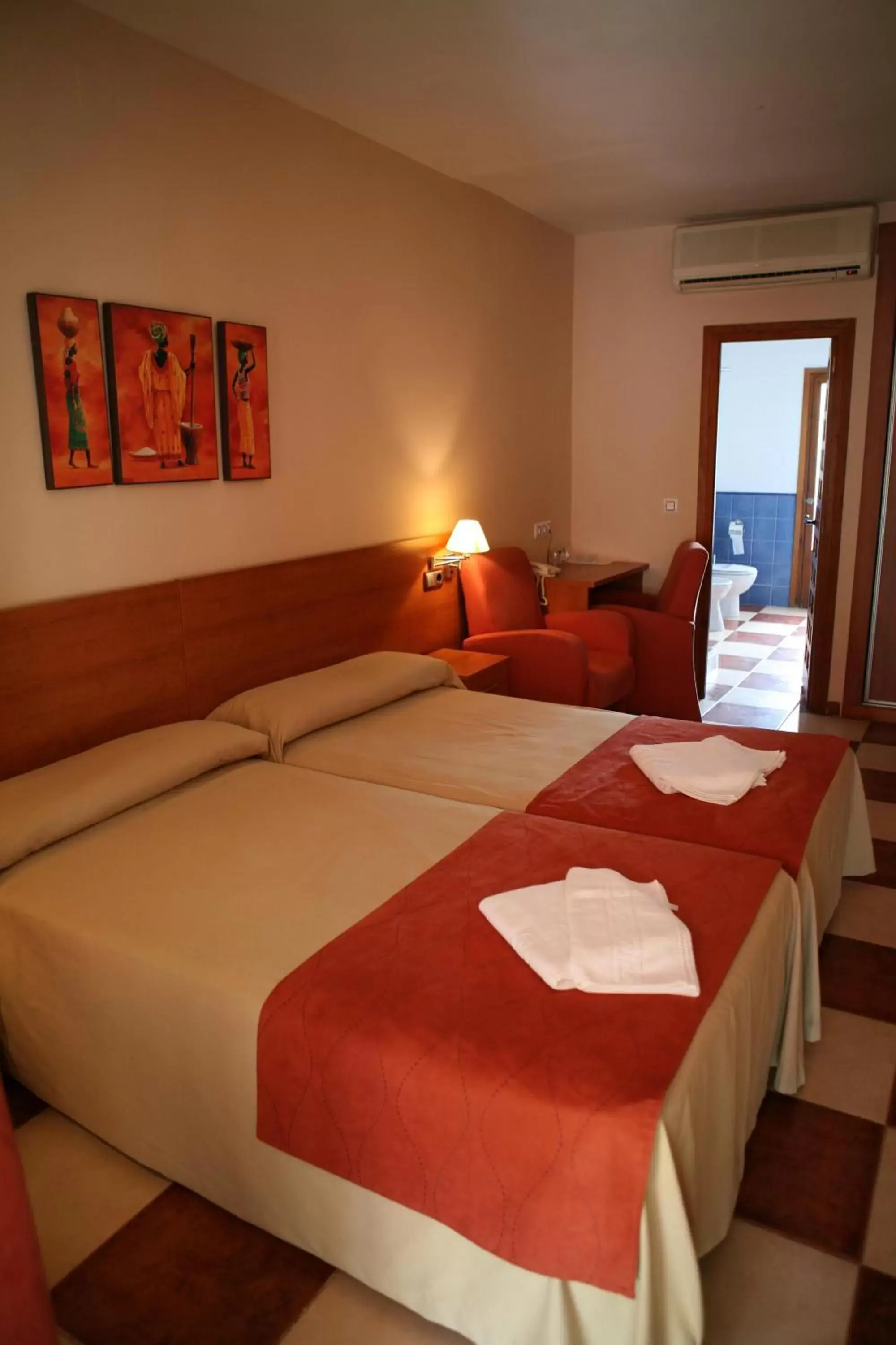 Bedroom, Bed in Balneario San Andres