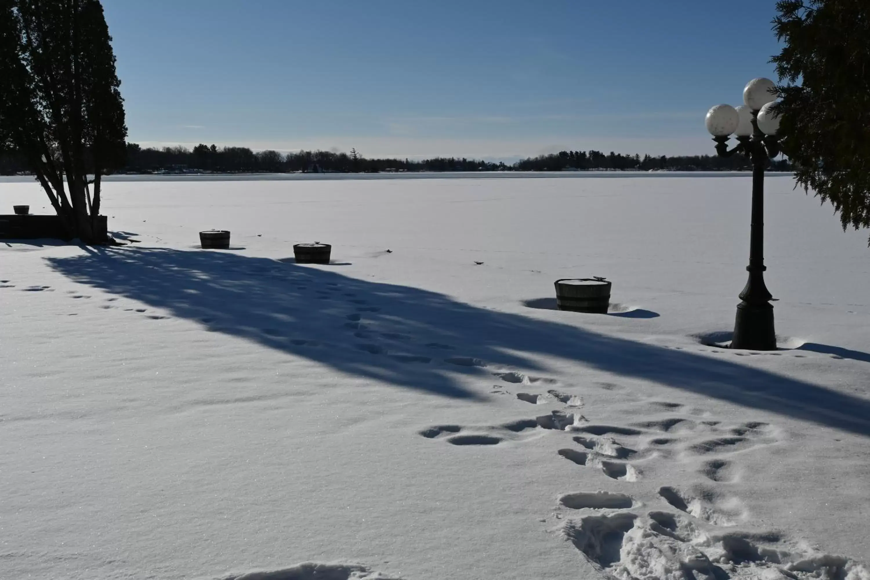 Natural landscape, Winter in The Gananoque Inn & Spa