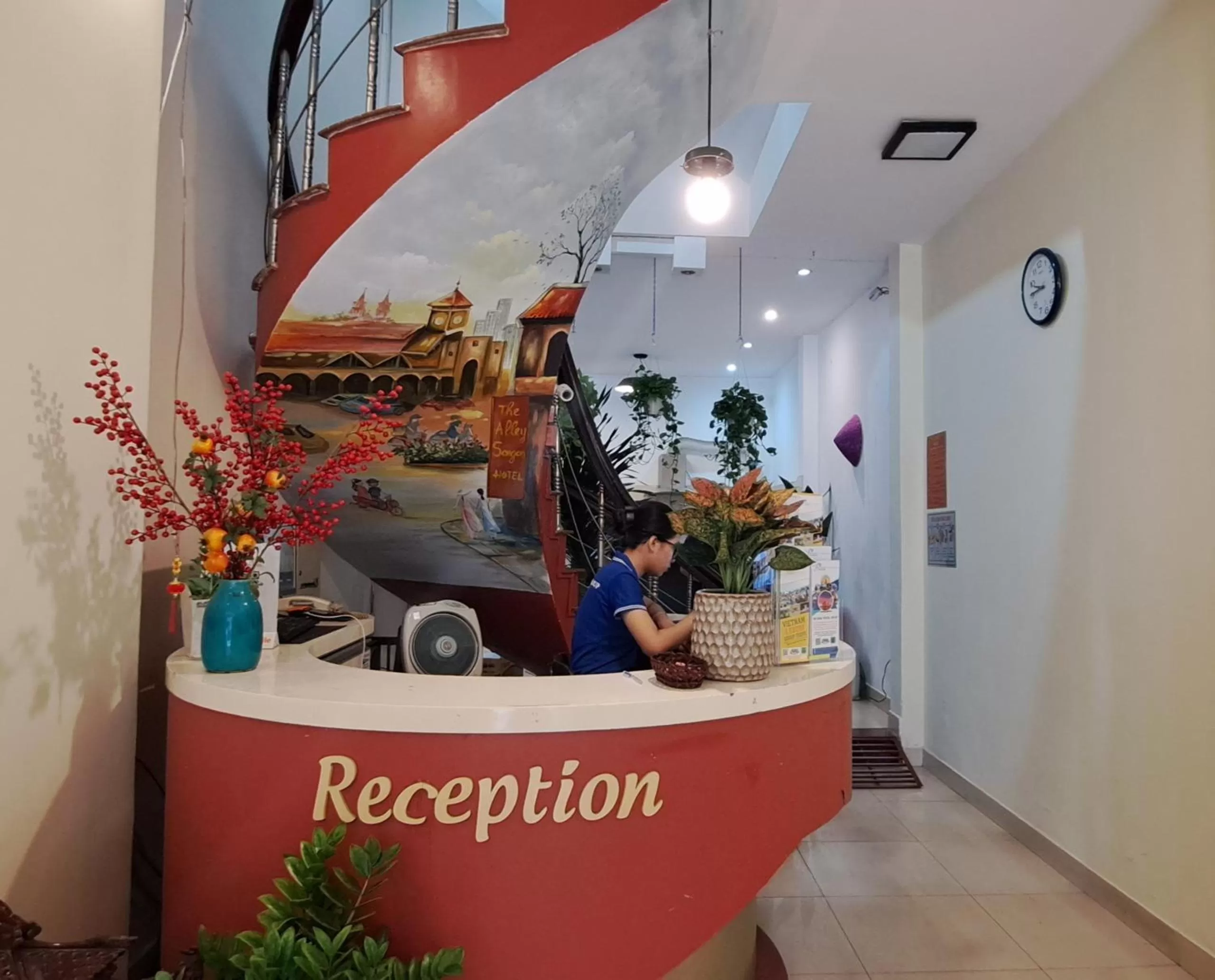 Property building in The Alley Saigon Hotel