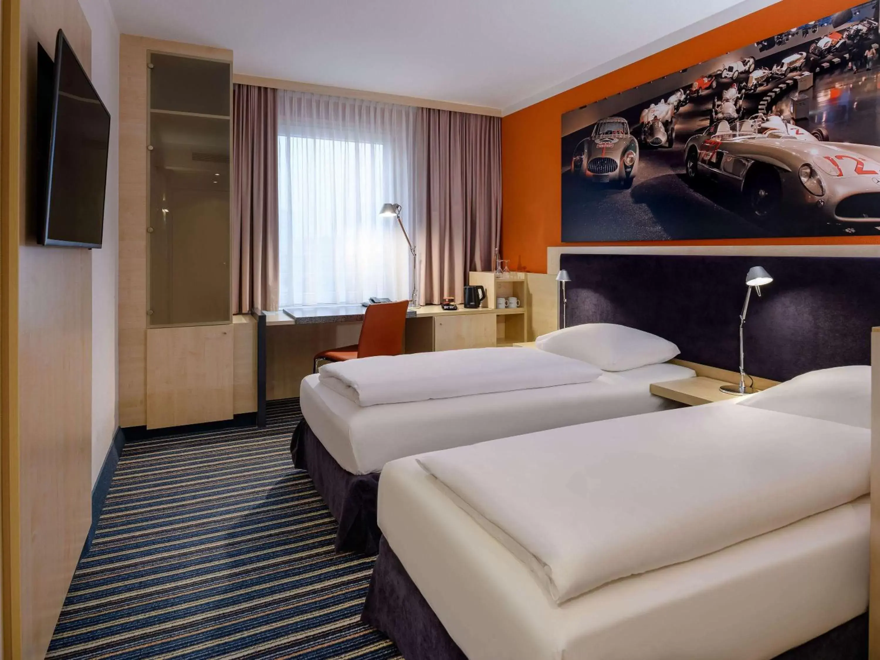 Photo of the whole room, Bed in Mercure Hotel Stuttgart City Center
