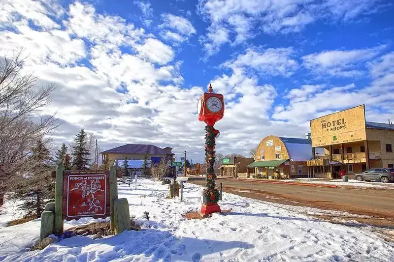Mountain view, Winter in The Chama Hotel & Shops
