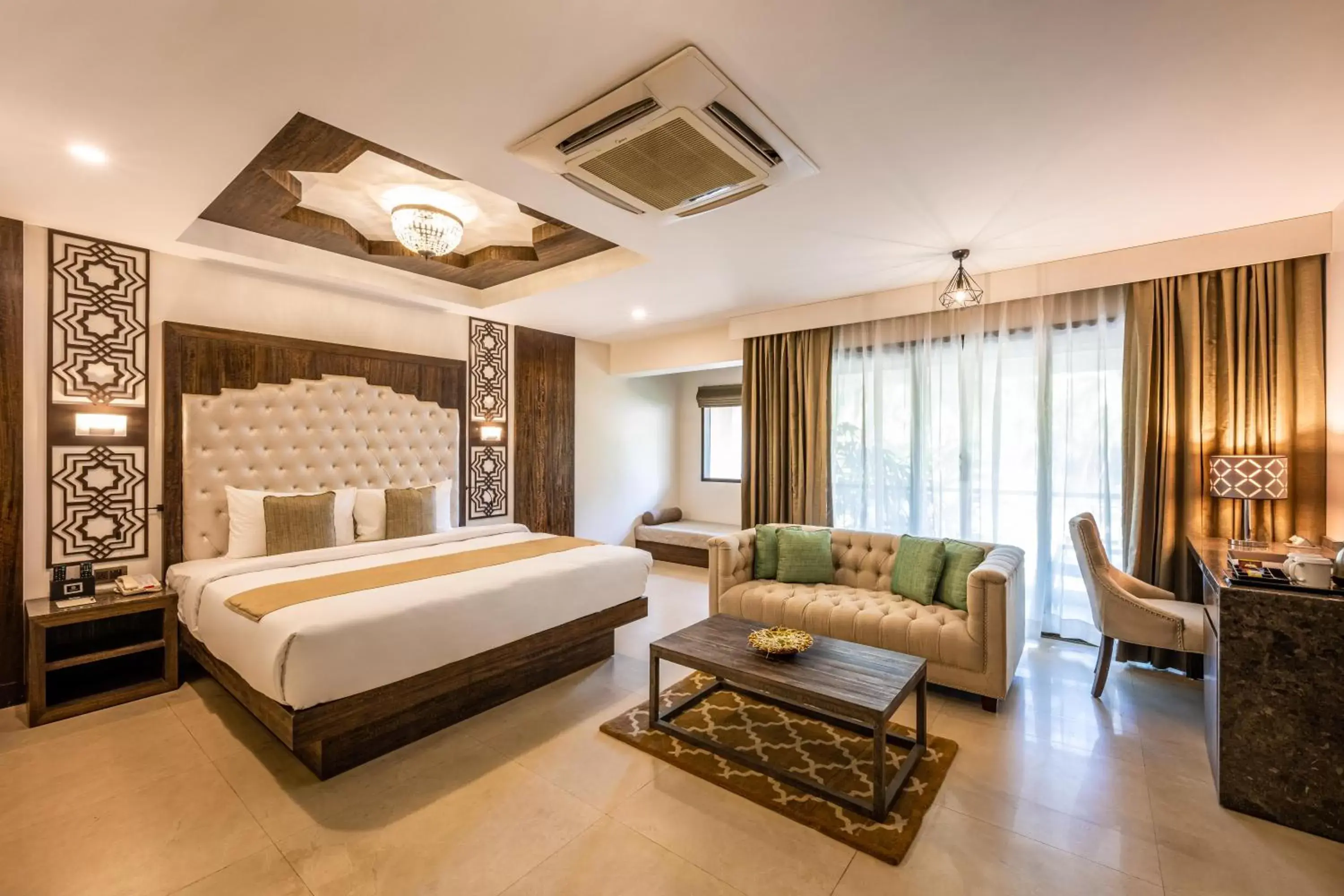 Bed in Silver Waves Resort & Spa Daman, a member of Radisson Individuals