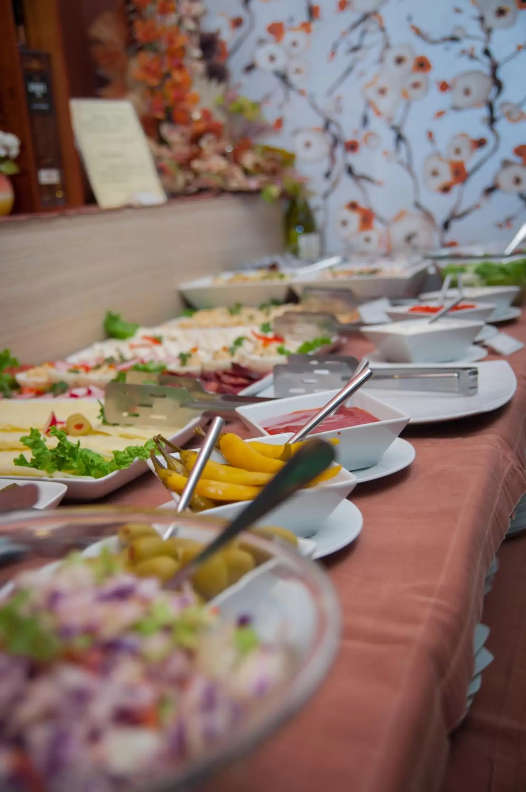 Buffet breakfast in Garni Hotel Vigor - EV station