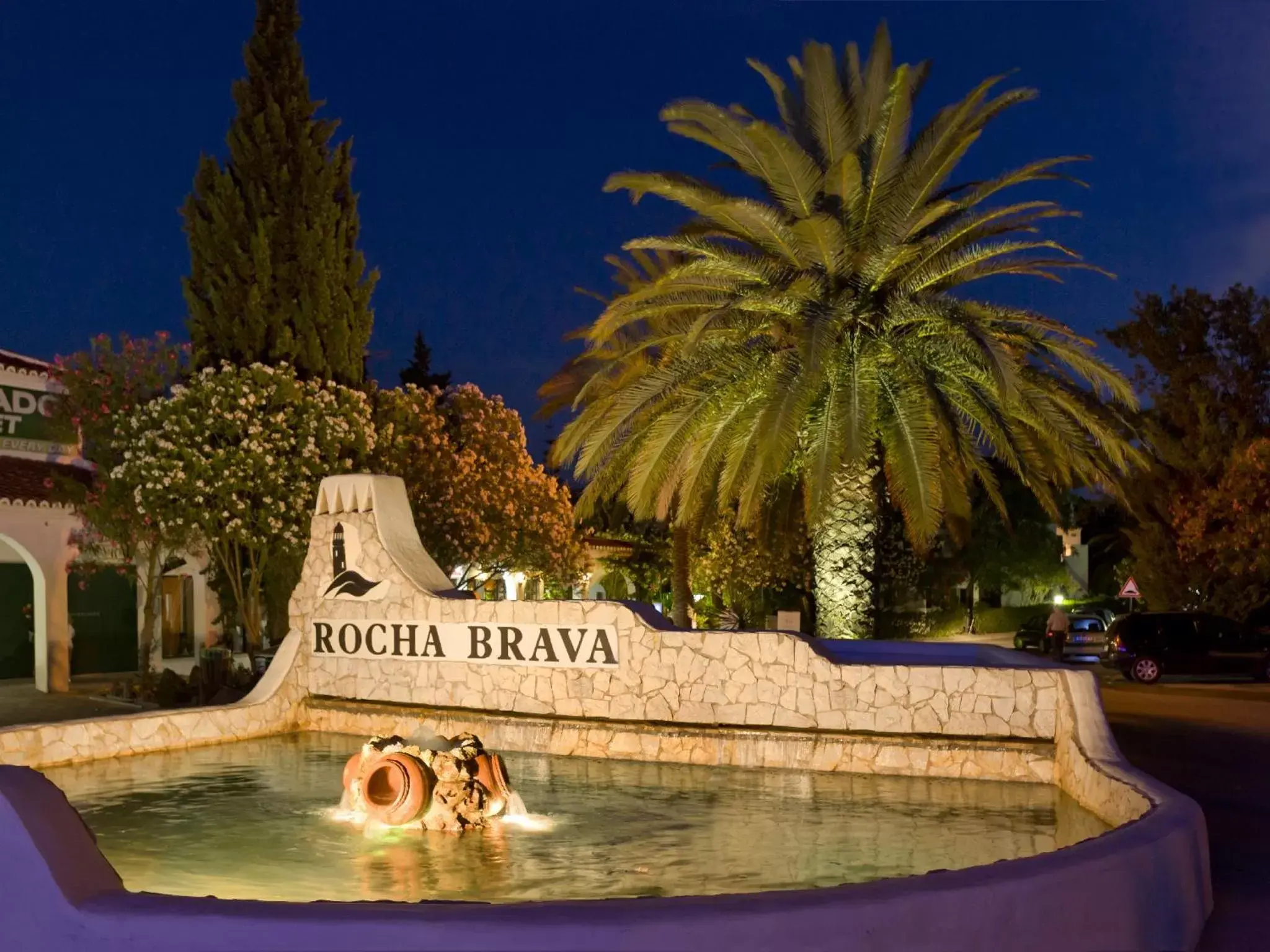 Facade/entrance in Rocha Brava Village Resort