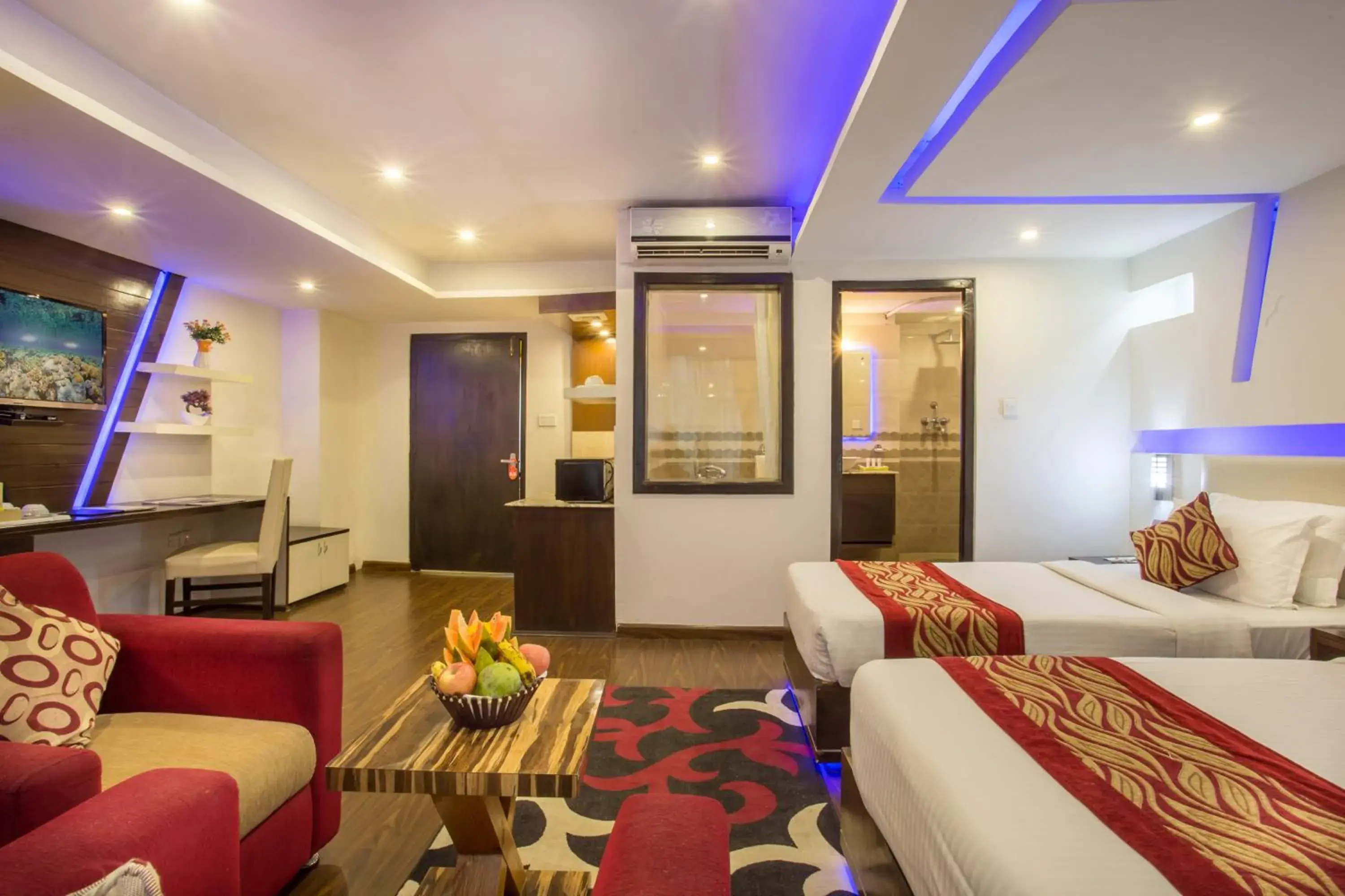 Bedroom in Avataar Kathmandu Hotel