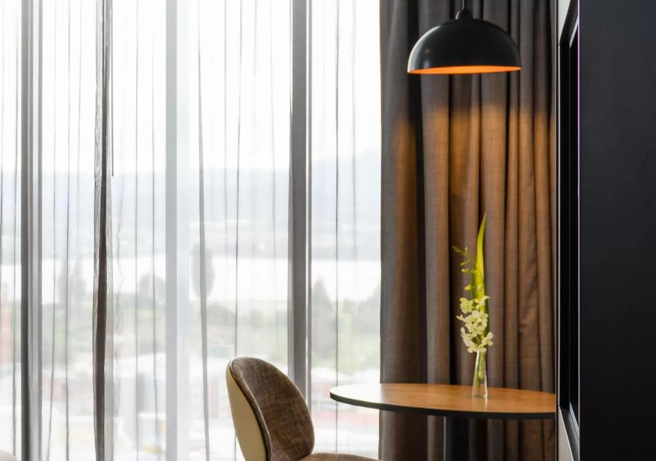 Seating area in Mövenpick Hotel Hobart