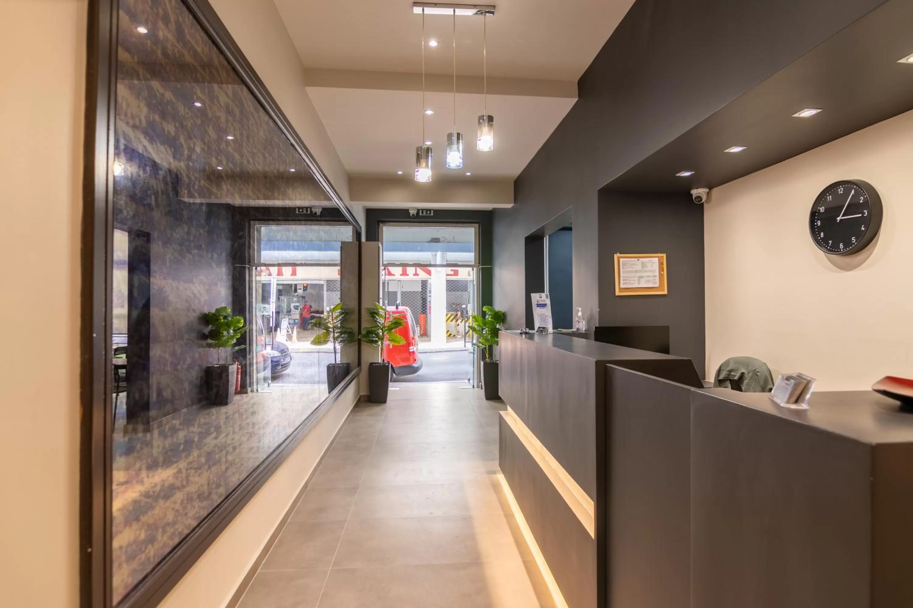 Lobby or reception in New Amaryllis Hotel