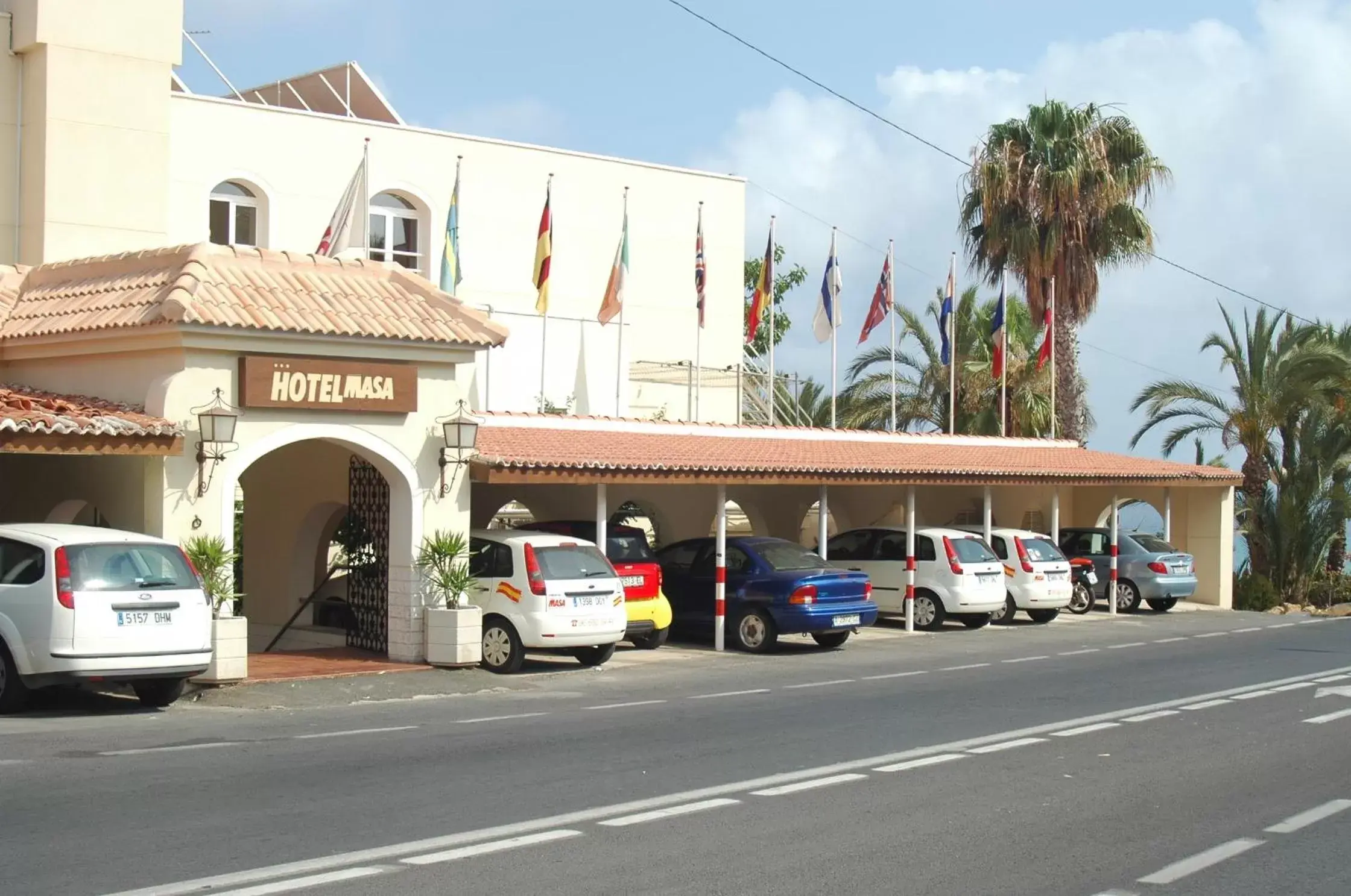 Facade/entrance, Property Building in Hotel Masa International