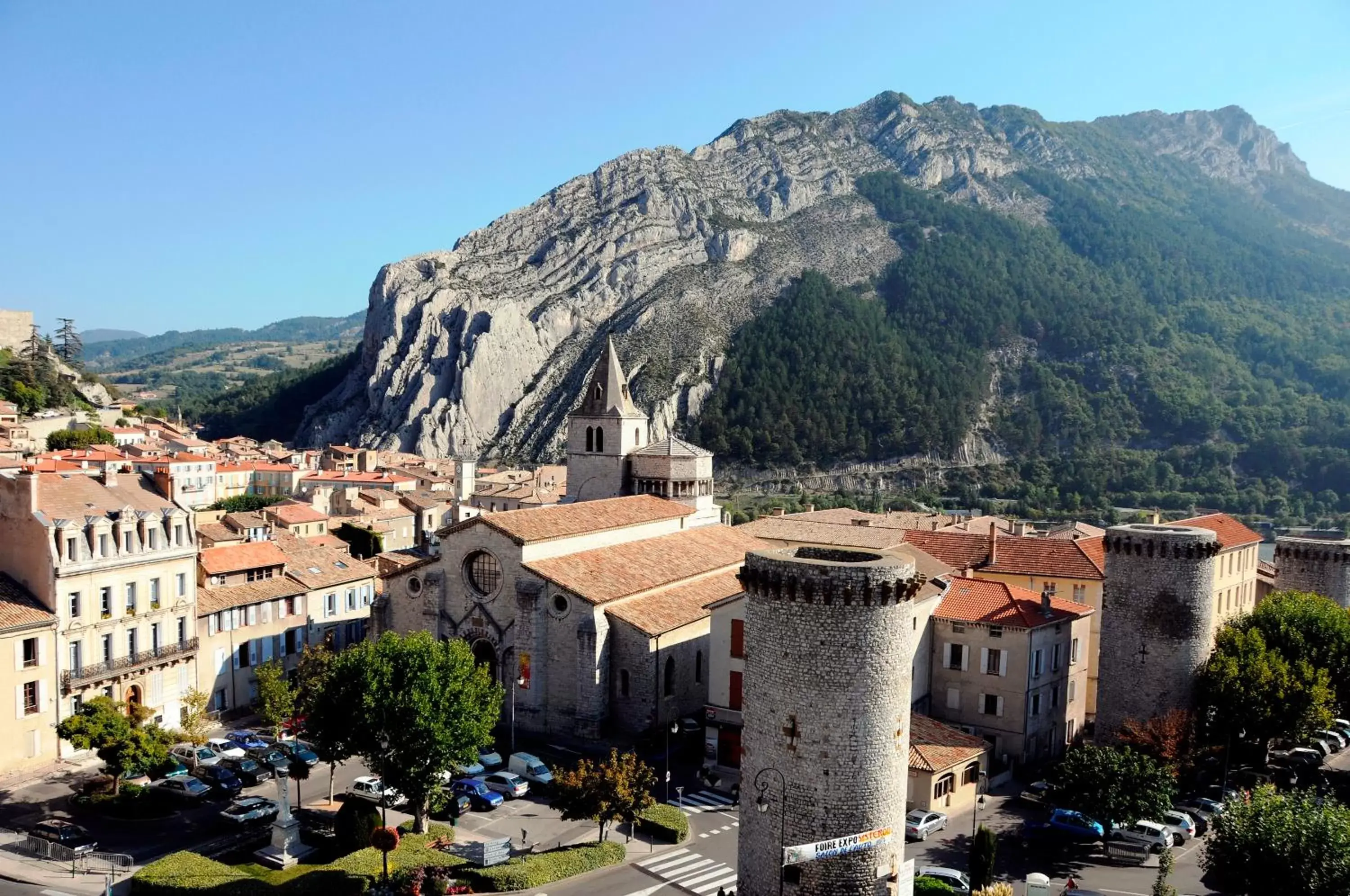 Off site, Mountain View in Ibis Budget Sisteron