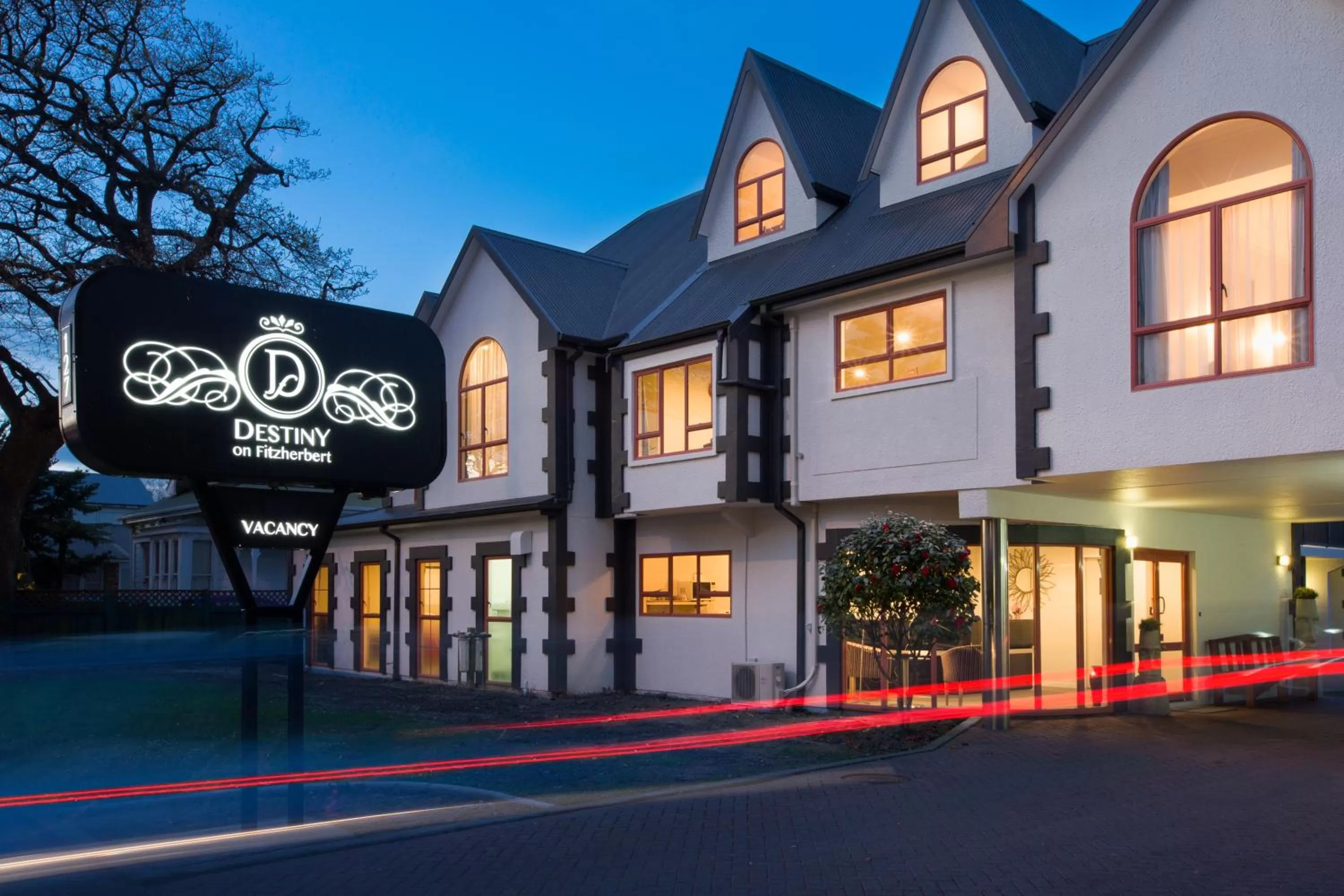 Property building in ASURE Destiny on Fitzherbert Motel