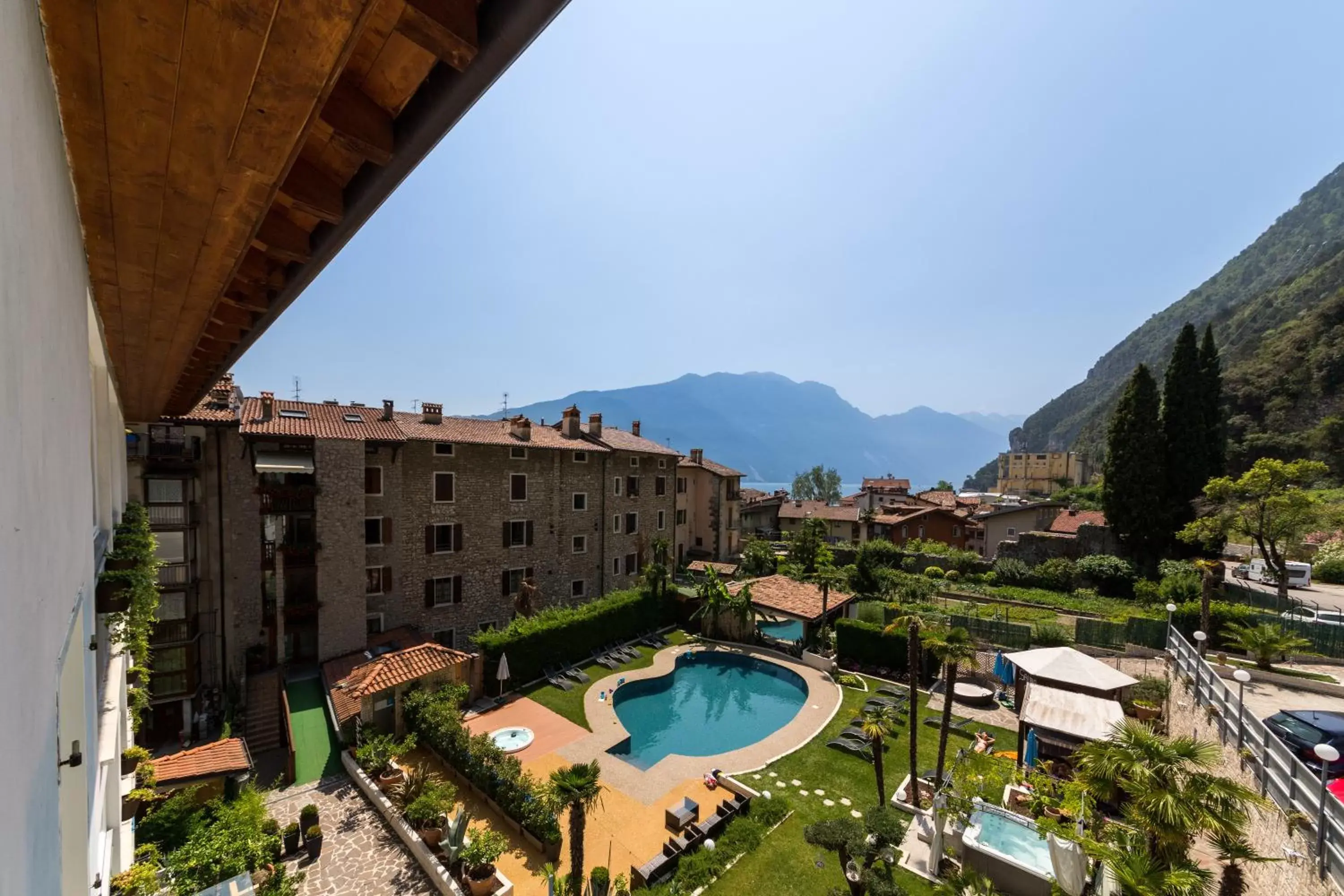 Pool View in Hotel Canarino