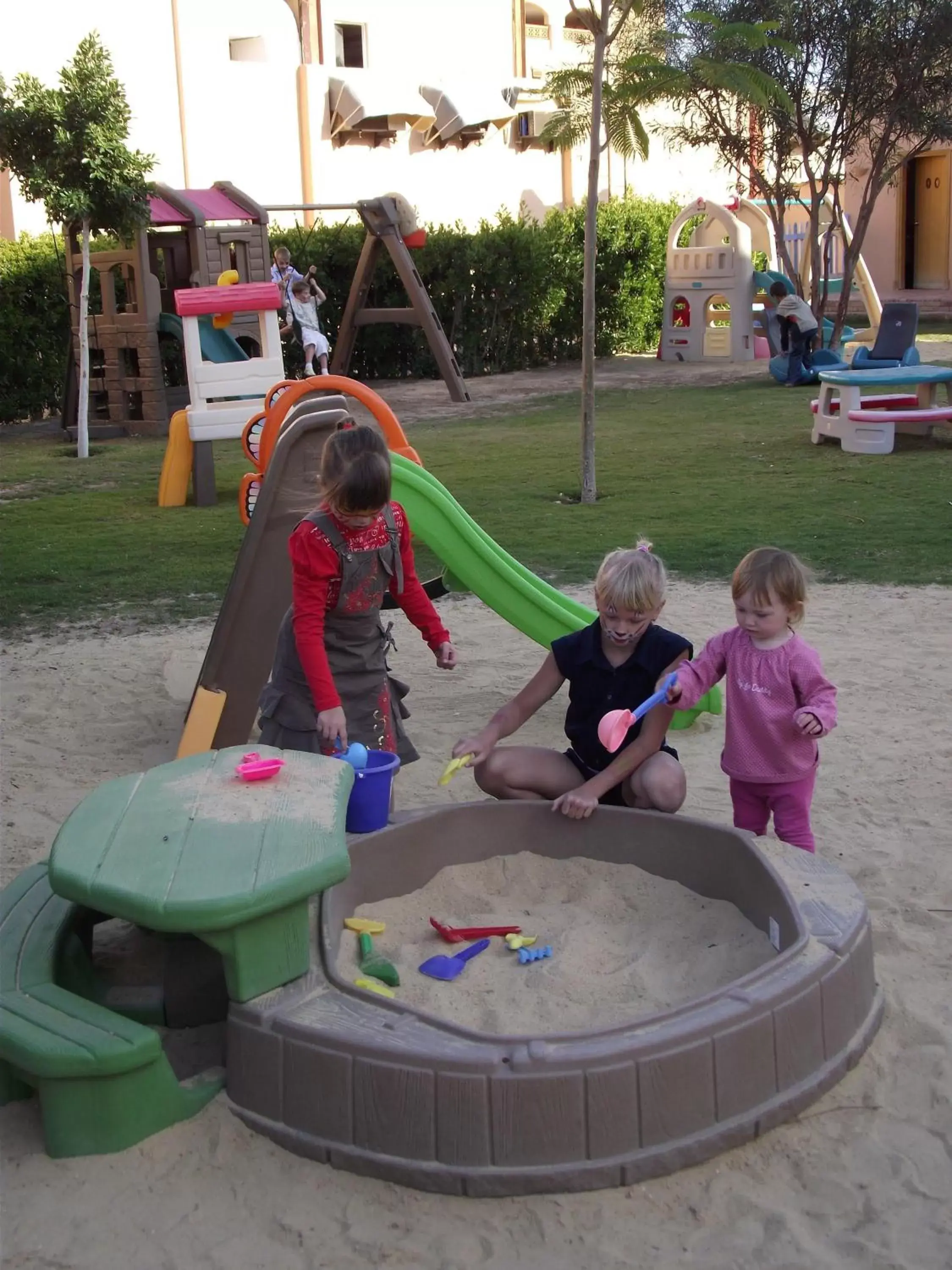 Children play ground in Continental Hotel Hurghada