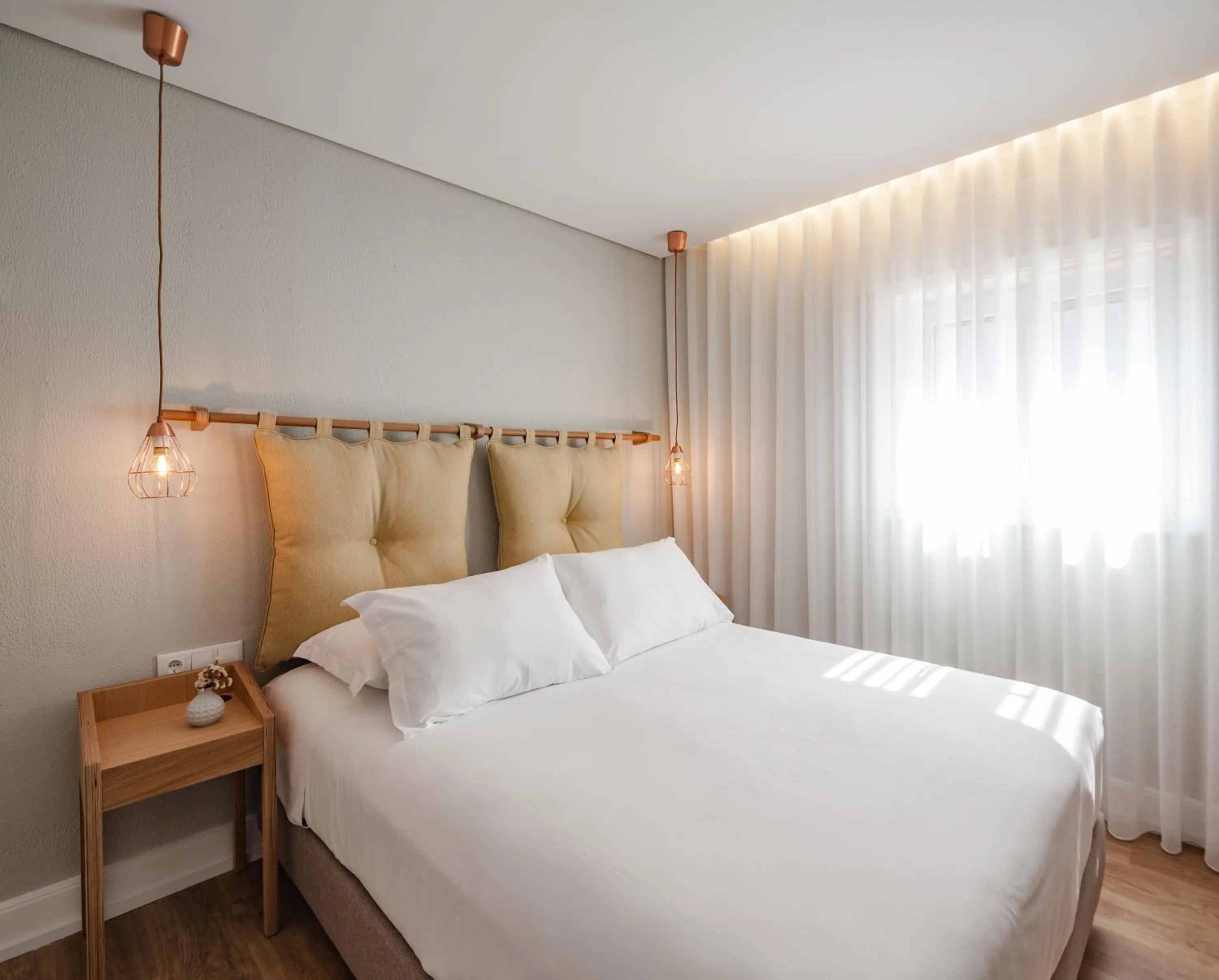 Bed in The Rex Hotel Porto