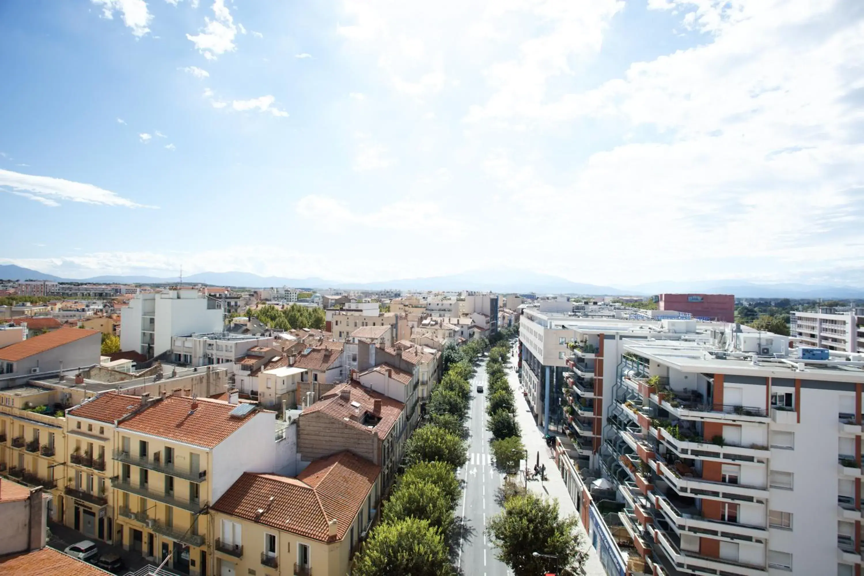 Bird's eye view, Bird's-eye View in Appart-Hotel Mer & Golf City Perpignan Centre