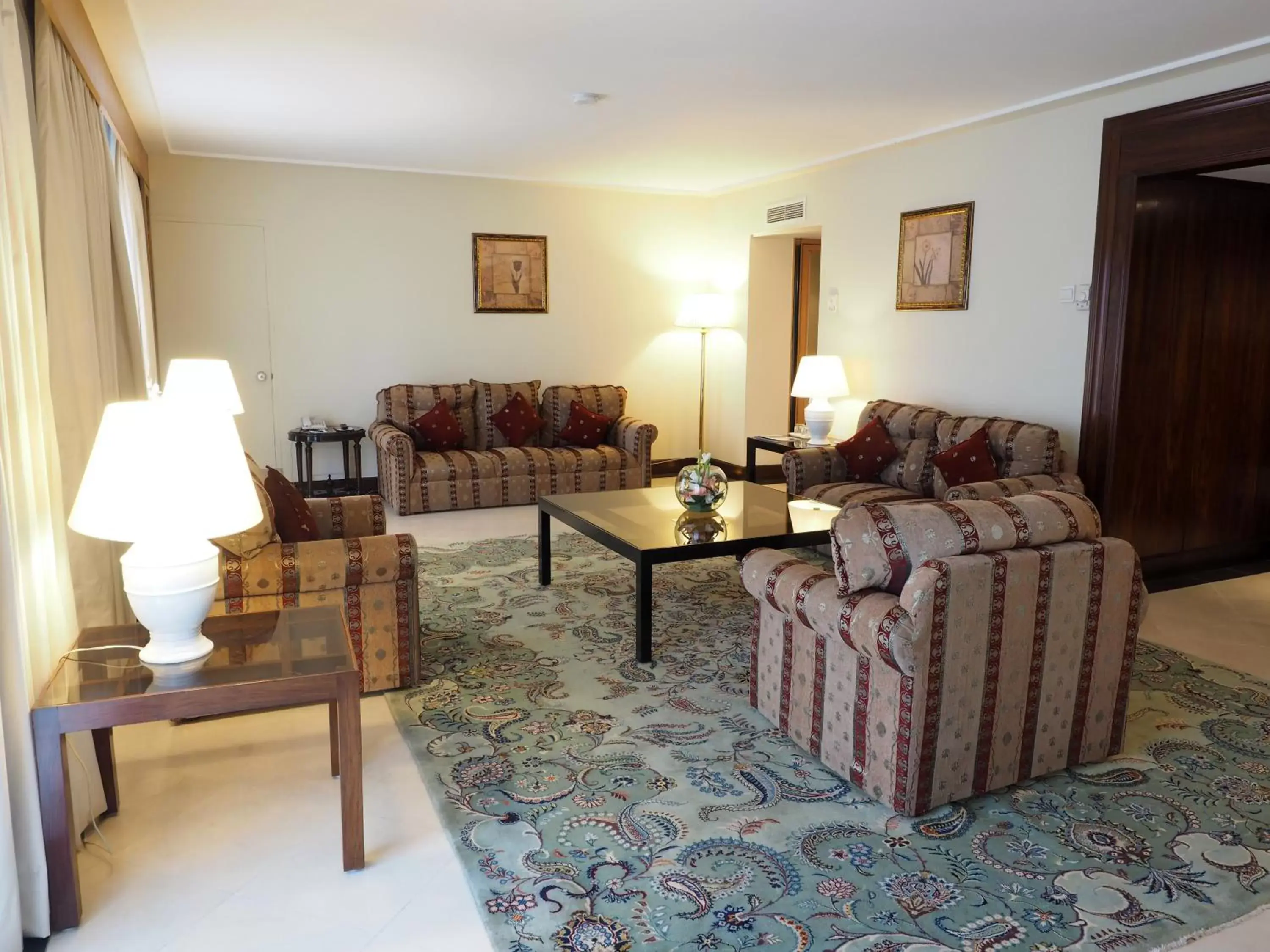 Seating Area in Pearl Continental Hotel, Rawalpindi