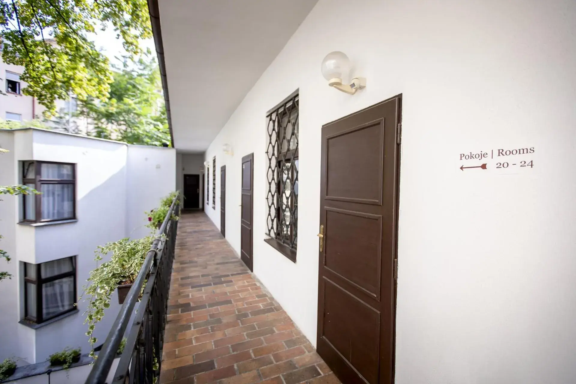 Balcony/Terrace in Hotel Amadeus