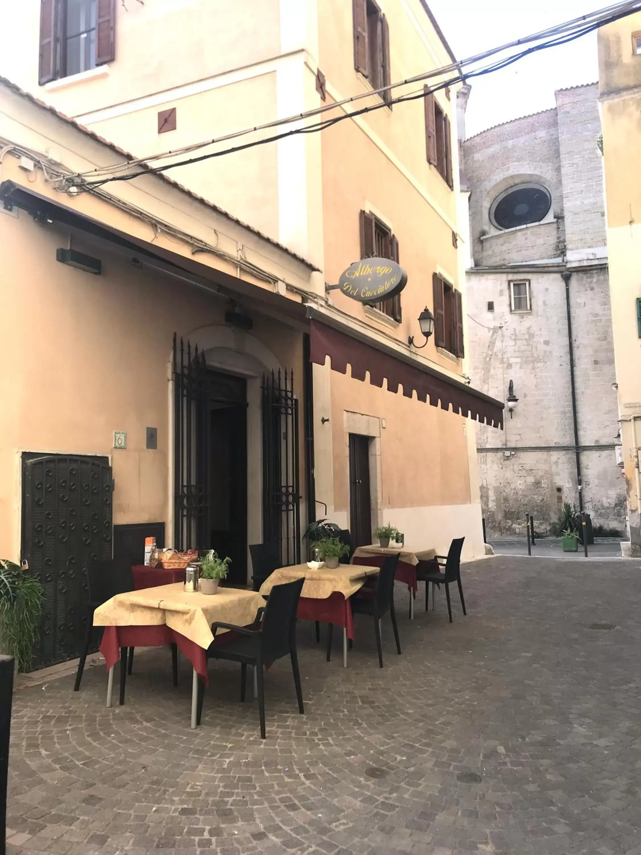 Lobby or reception, Restaurant/Places to Eat in Albergo Ristorante del Cacciatore