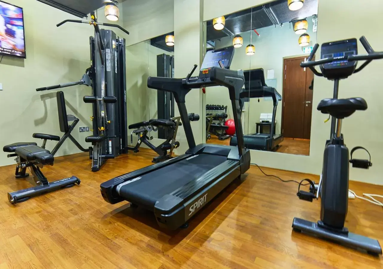 Fitness centre/facilities in Rose Plaza Hotel Al Barsha Fitness centre/facilities in Rose Plaza Hotel Al Barsha
