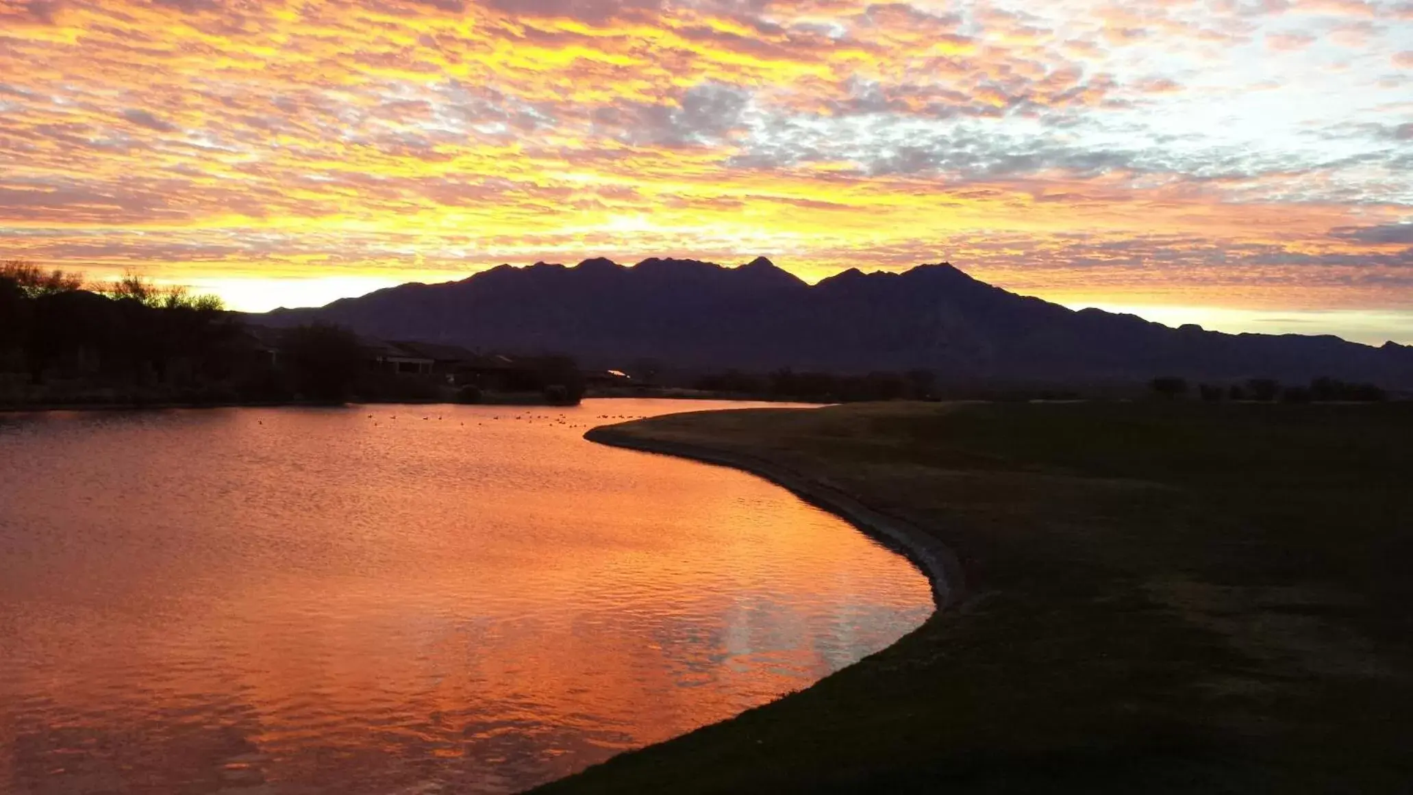 Natural landscape in Canoa Ranch Golf Resort