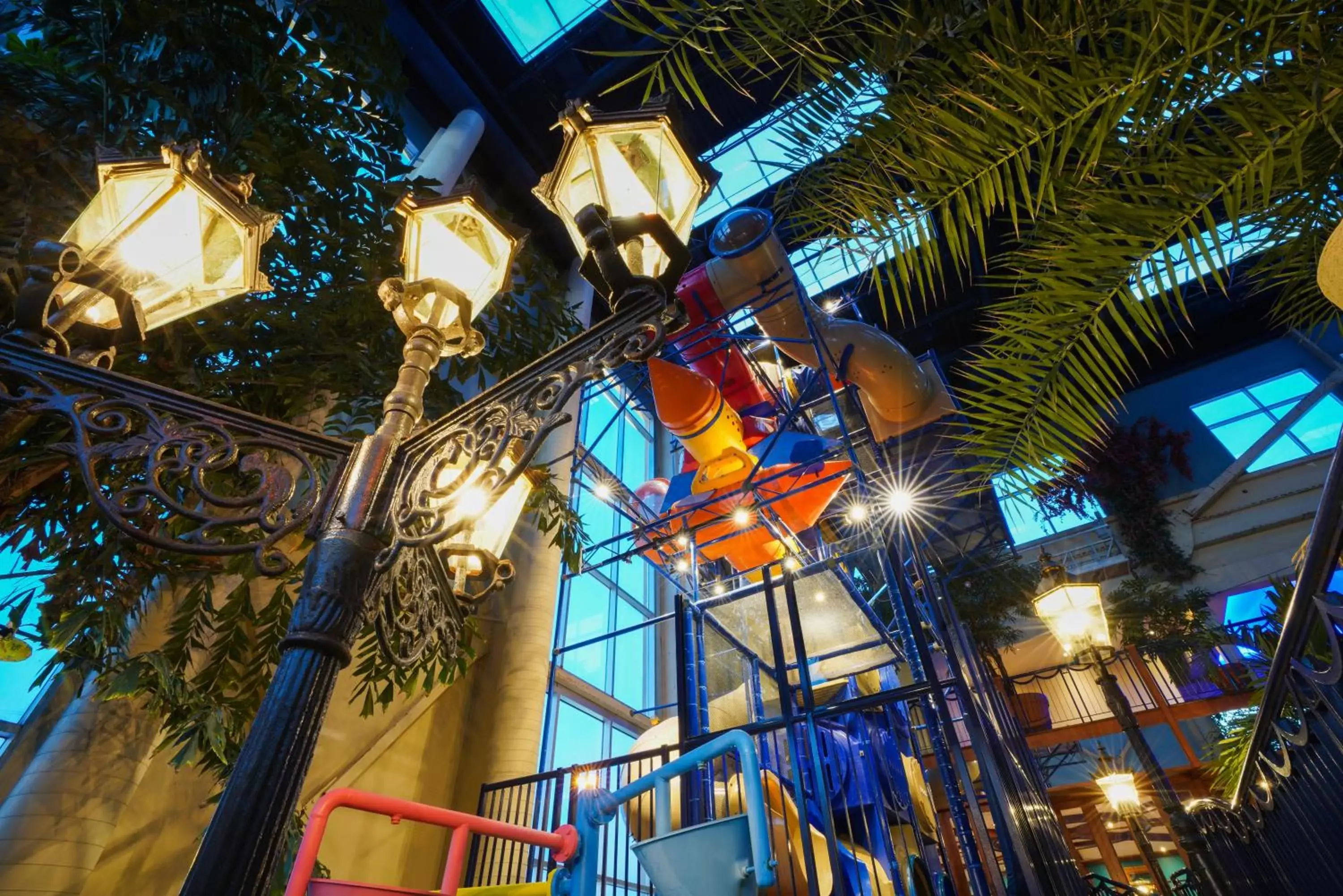 Children play ground in LHotelQuébec