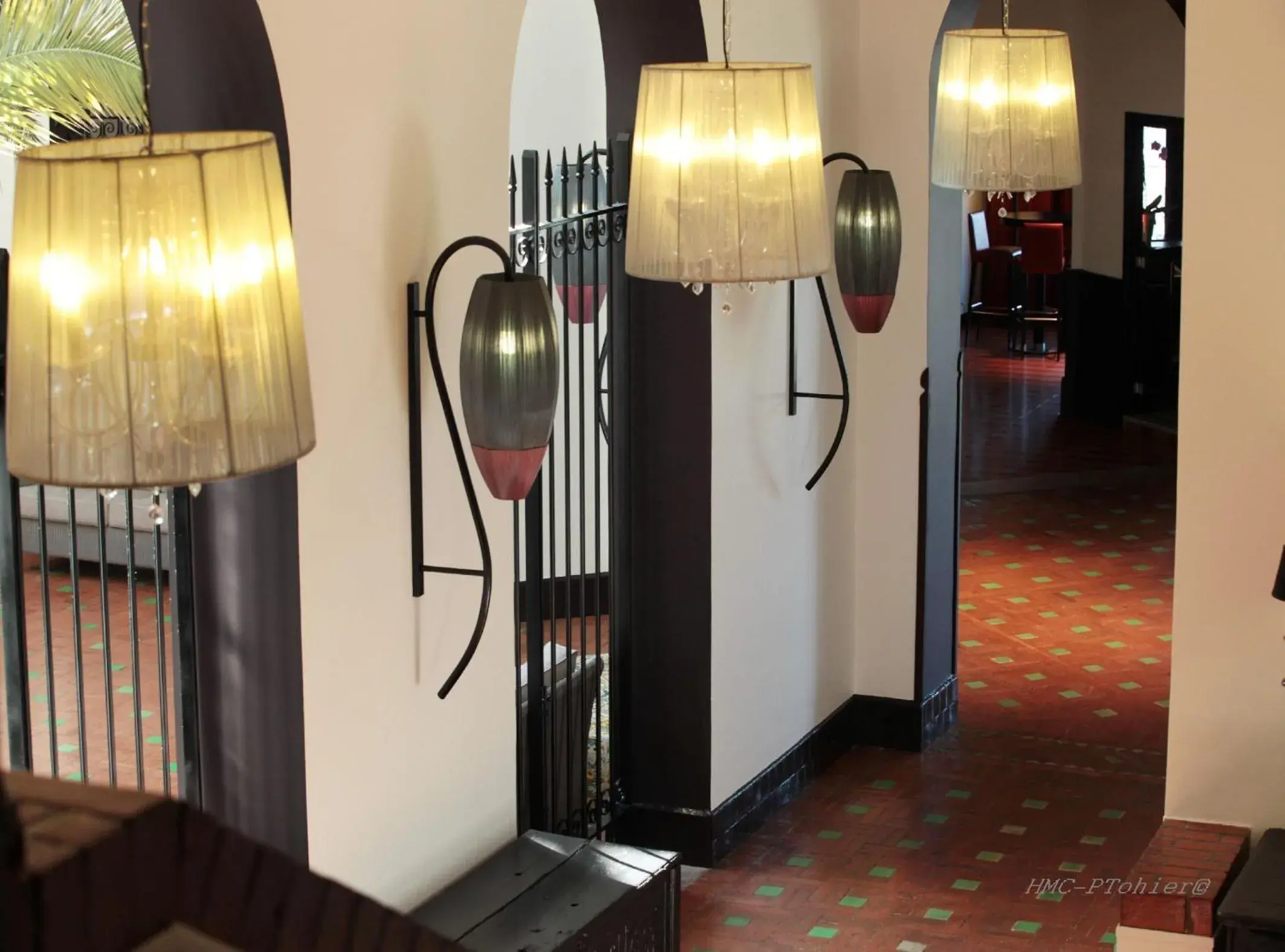 Lobby or reception, TV/Entertainment Center in Hotel de Chiberta et du Golf