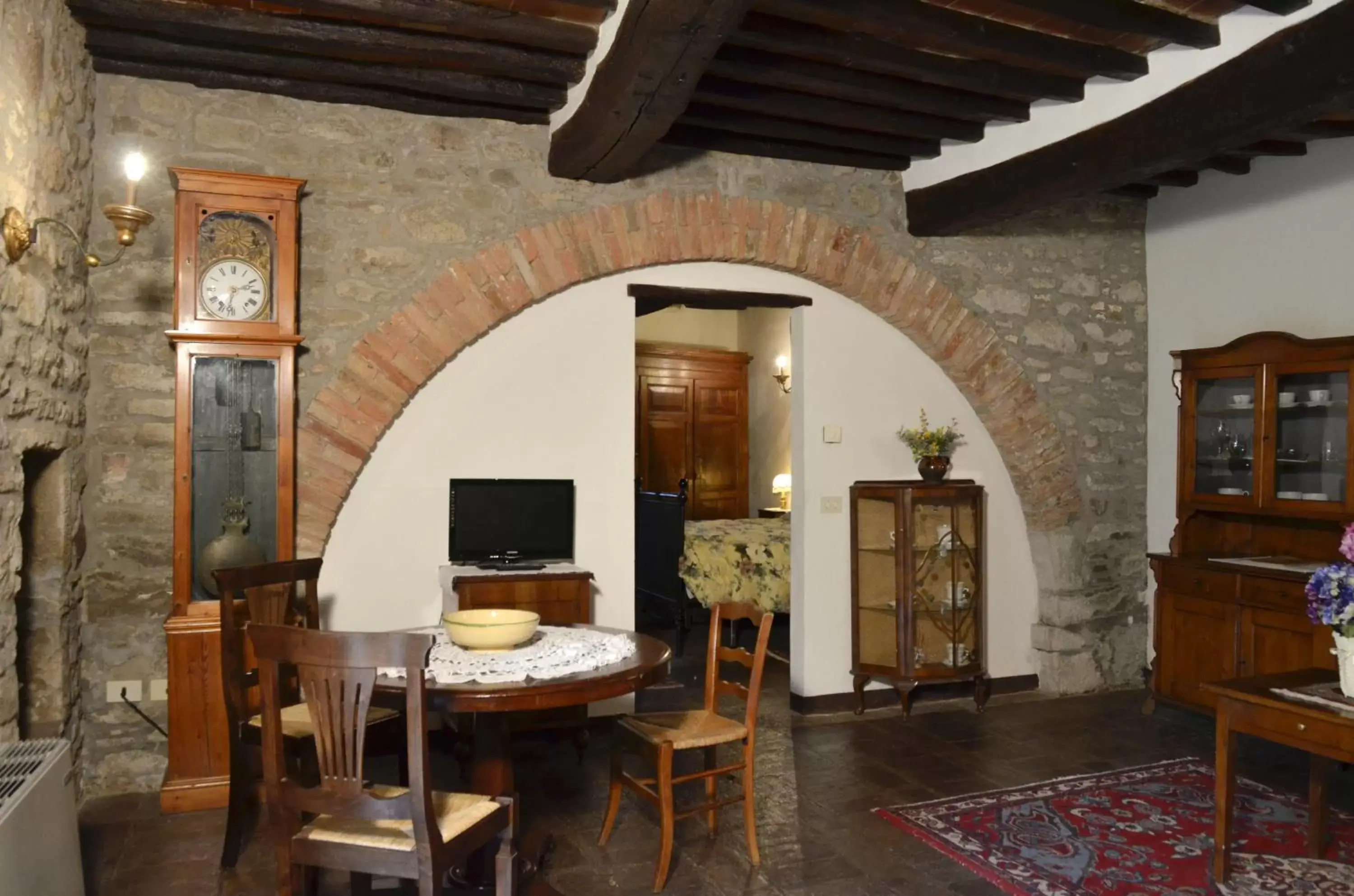 Living room, Dining Area in Residence Il Casale