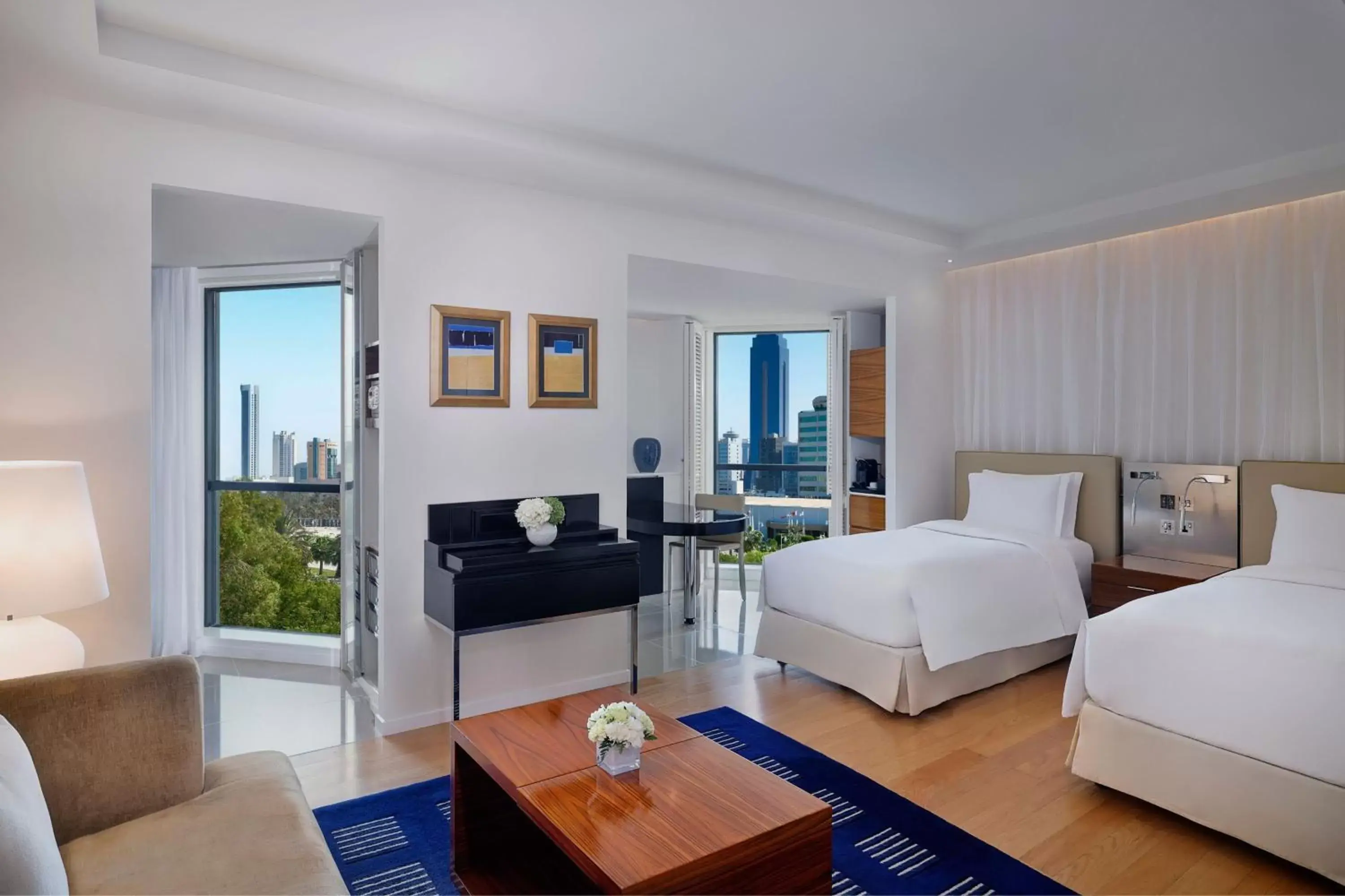 Club Room Twin with Club Lounge Access in The Ritz-Carlton, Bahrain Club Room Twin with Club Lounge Access in The Ritz-Carlton, Bahrain