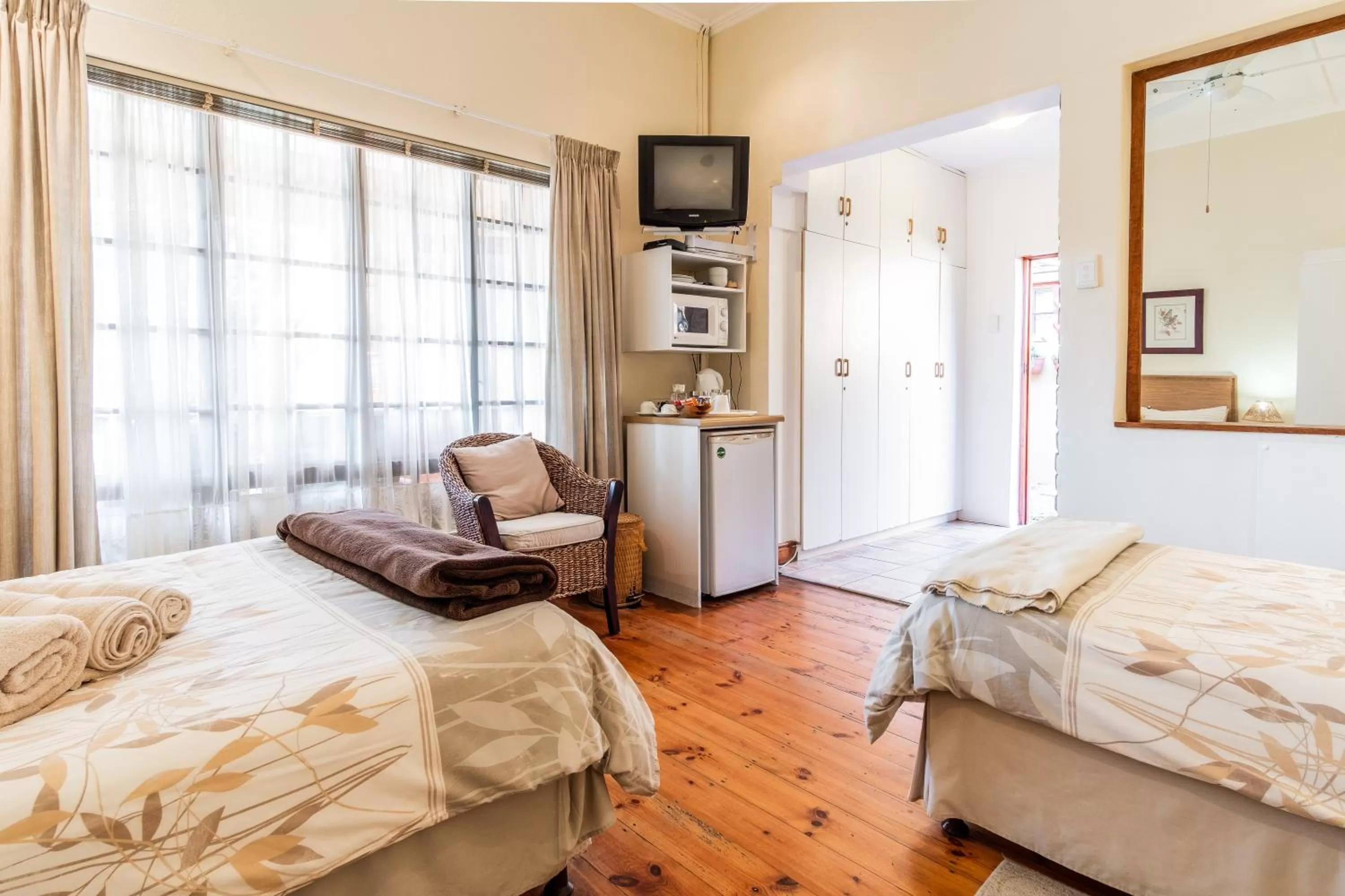 Bed in Treetops Guesthouse