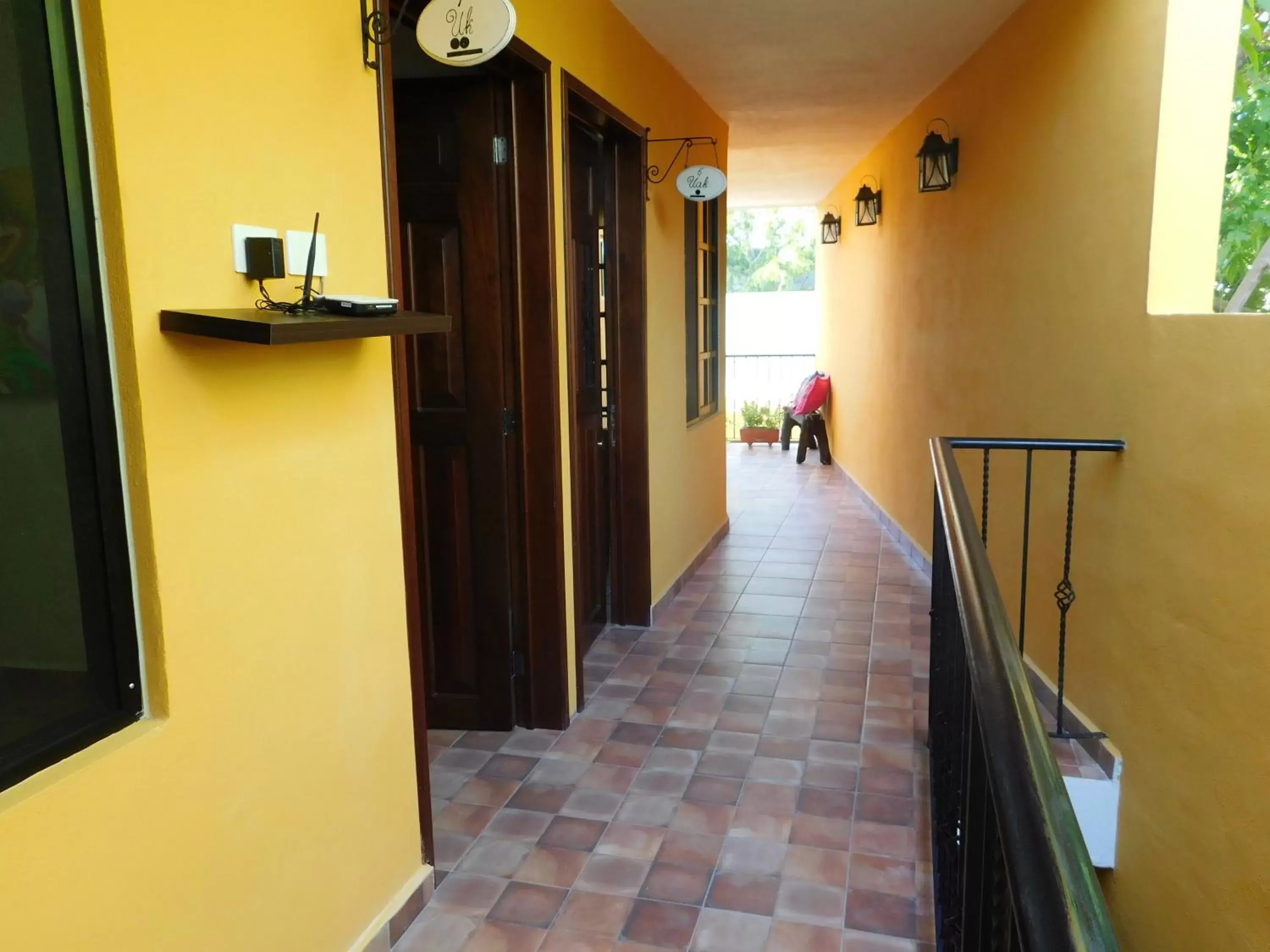 Balcony/Terrace in Hotel Boutique Casa Flor de Mayo