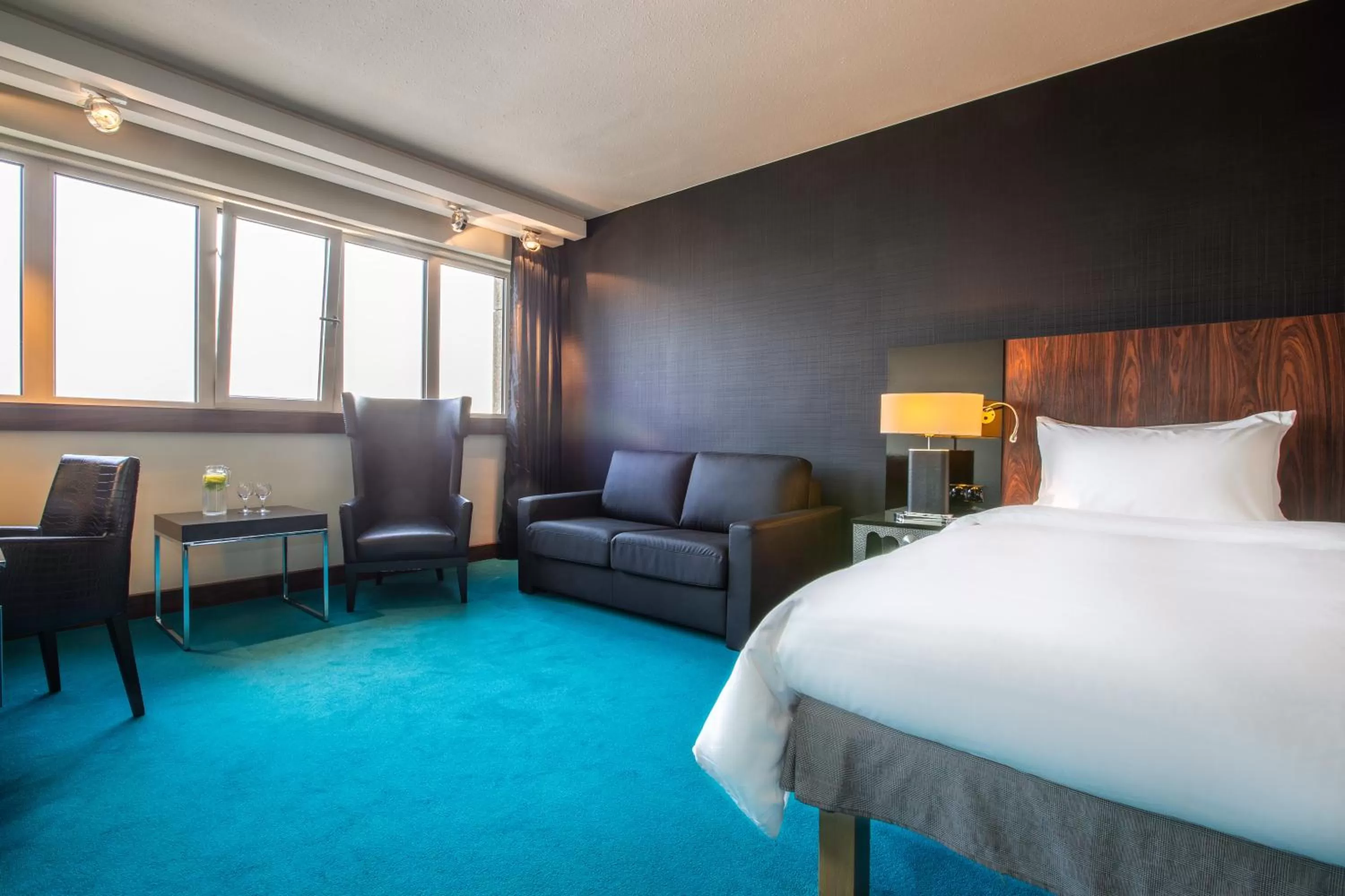 Photo of the whole room, Bed in Radisson Blu Hotel, Hamburg