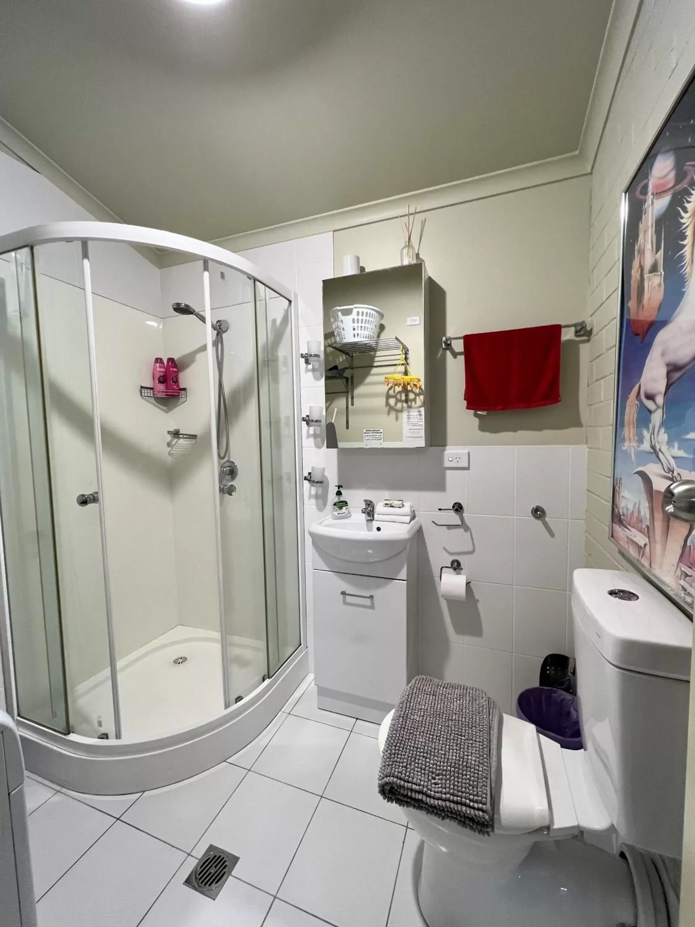 Bathroom in Westside Studio Apartments