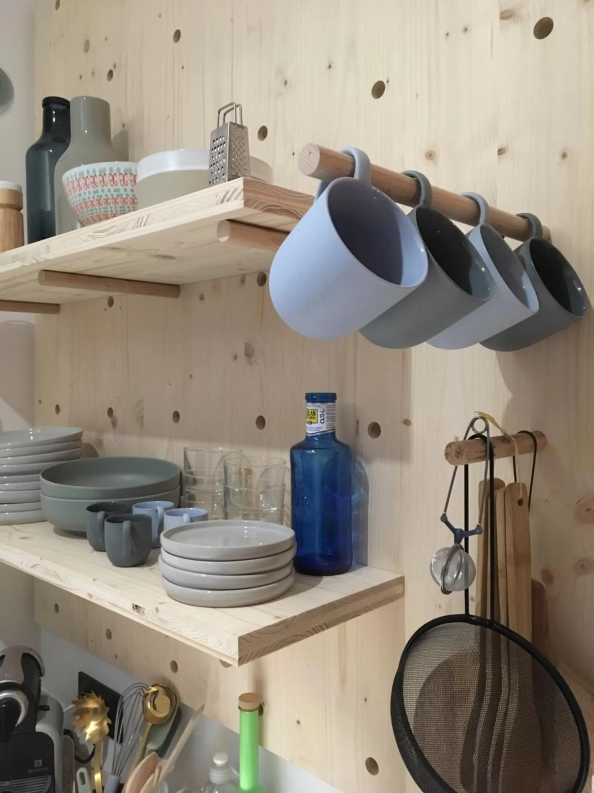 Kitchen or kitchenette in La Suite de l'Abbaye - climatisation et petit dej