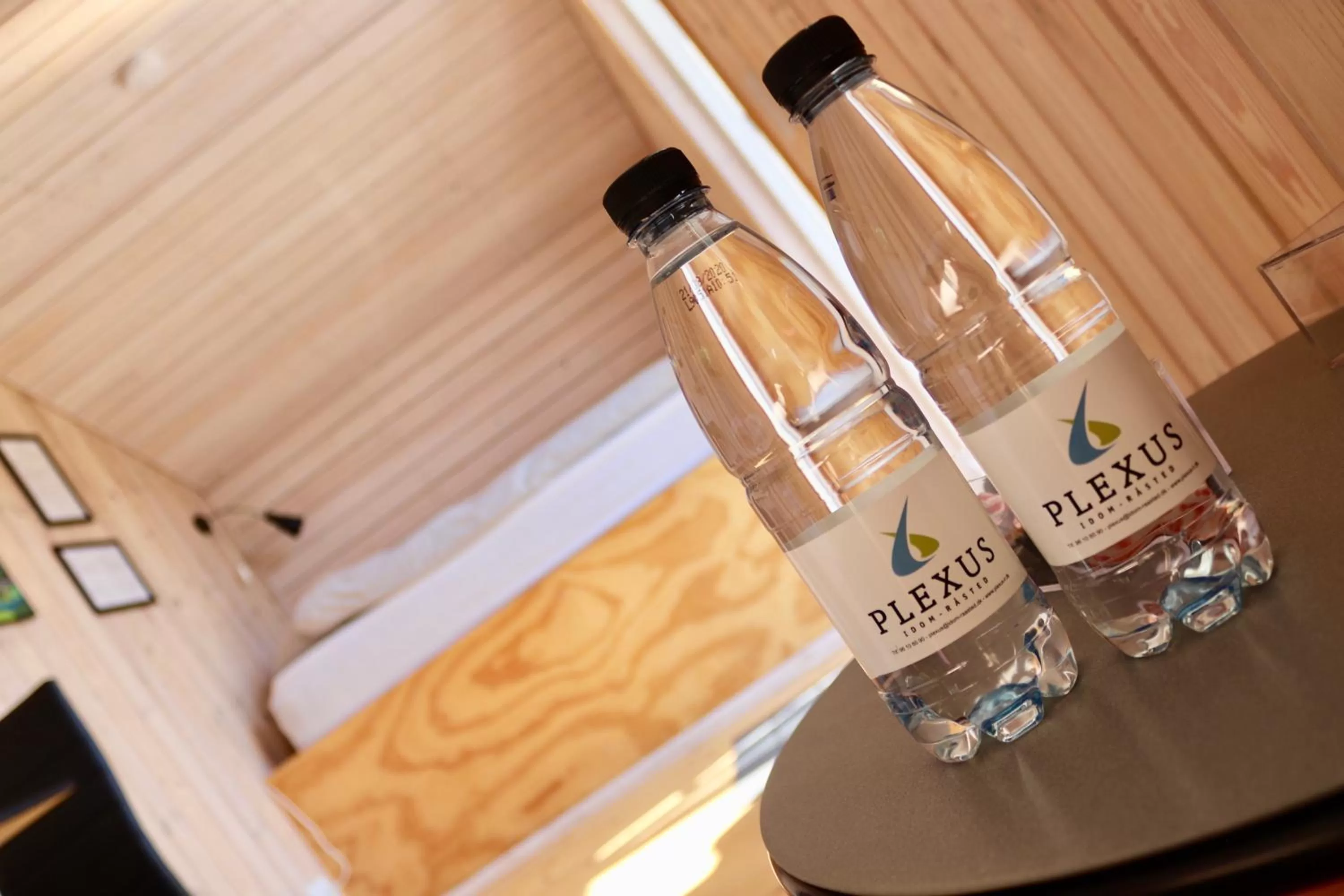 Bed in Plexus Hytterne