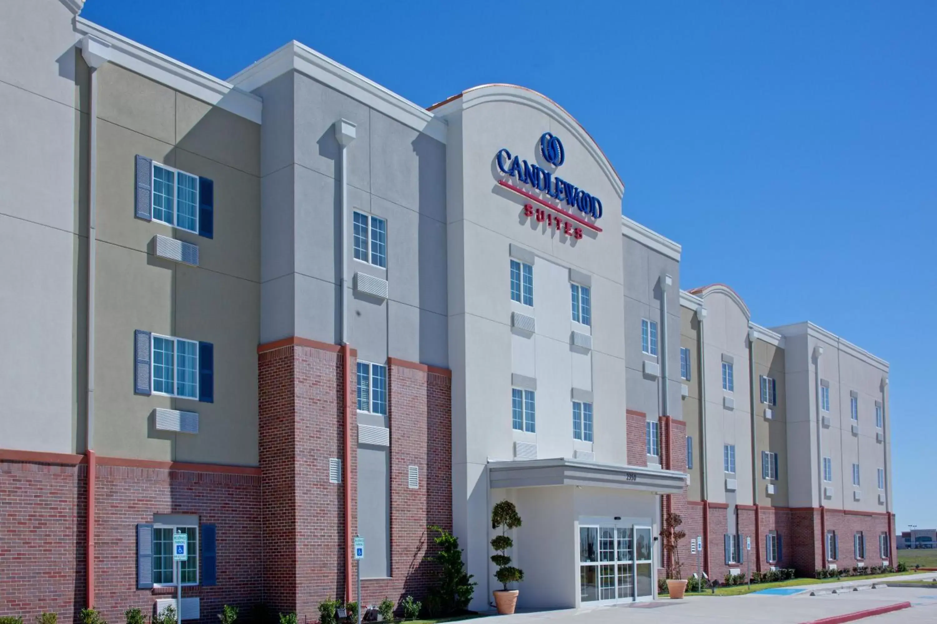 Property Building in Candlewood Suites League City, an IHG Hotel