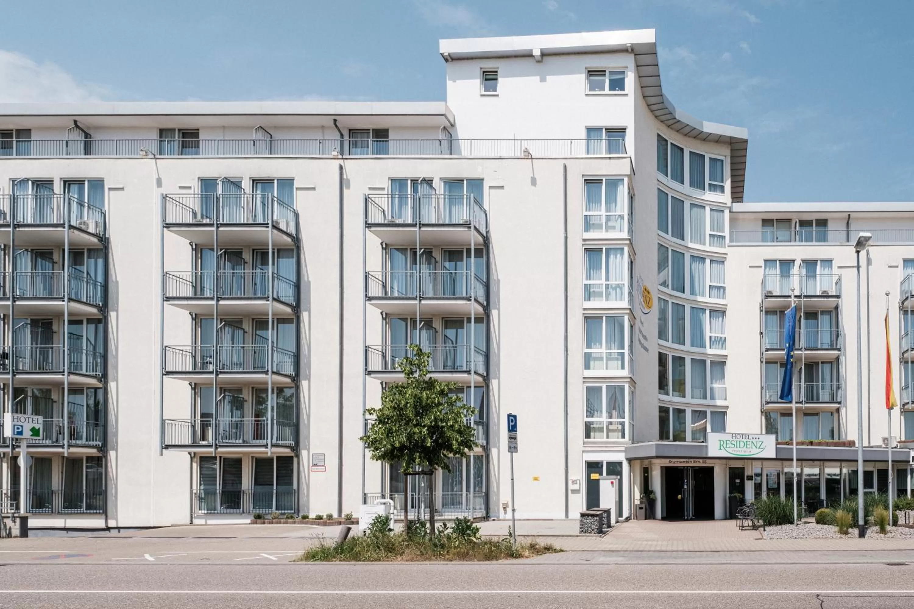 Facade/entrance in Hotel Residenz Pforzheim