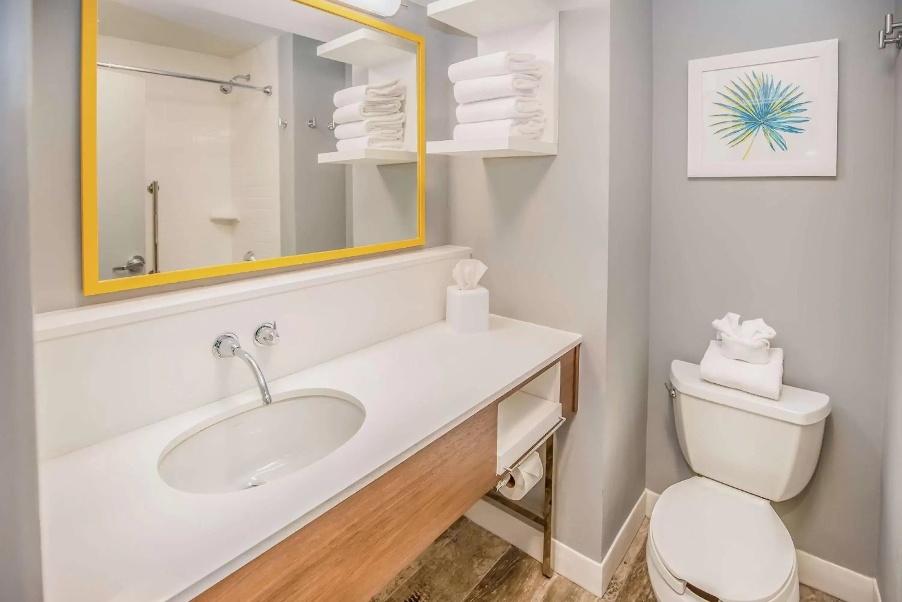 Bathroom in Hampton Inn Pensacola Beach Bathroom in Hampton Inn Pensacola Beach