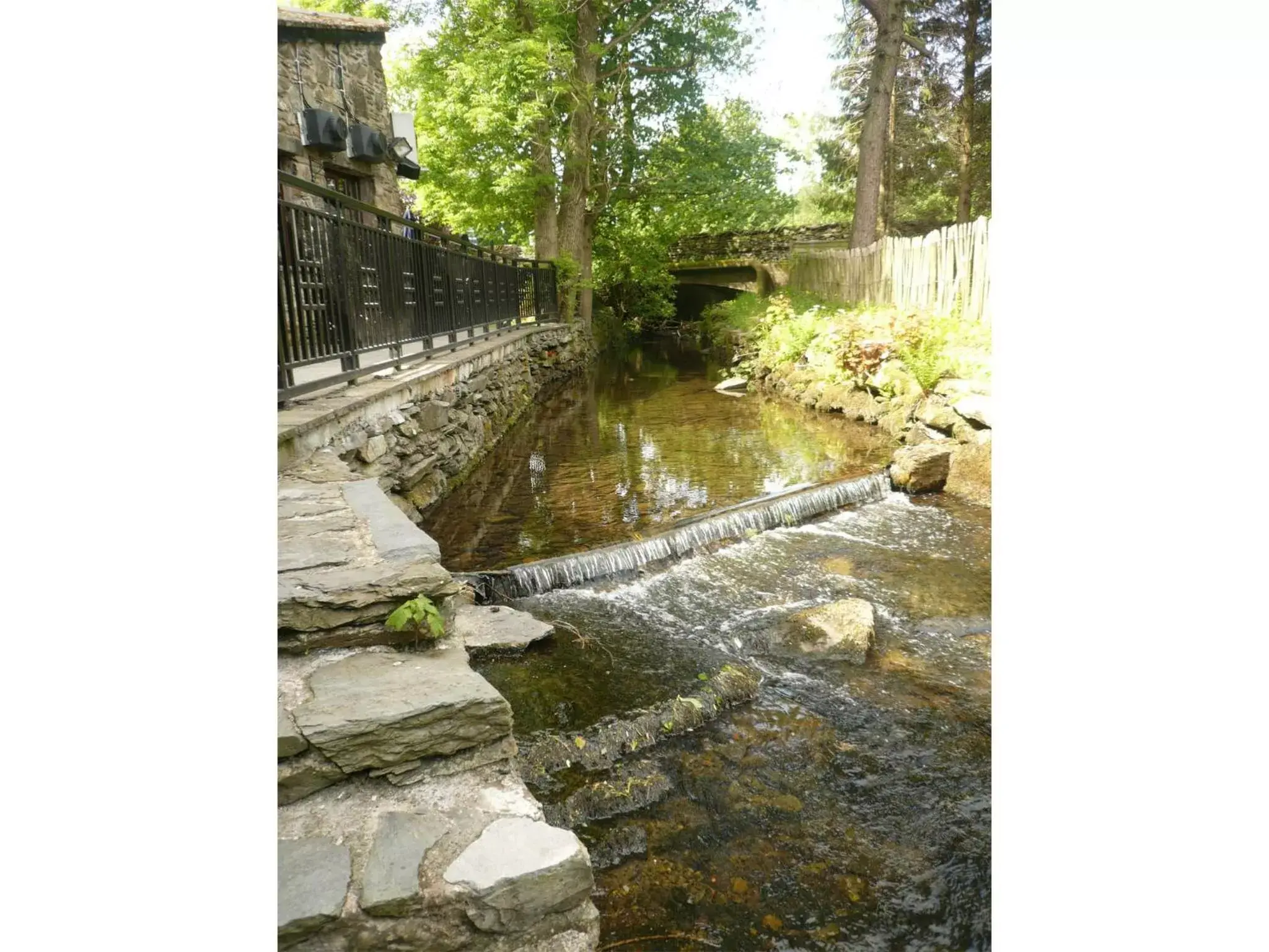 Garden in The Watermill Inn & Brewery