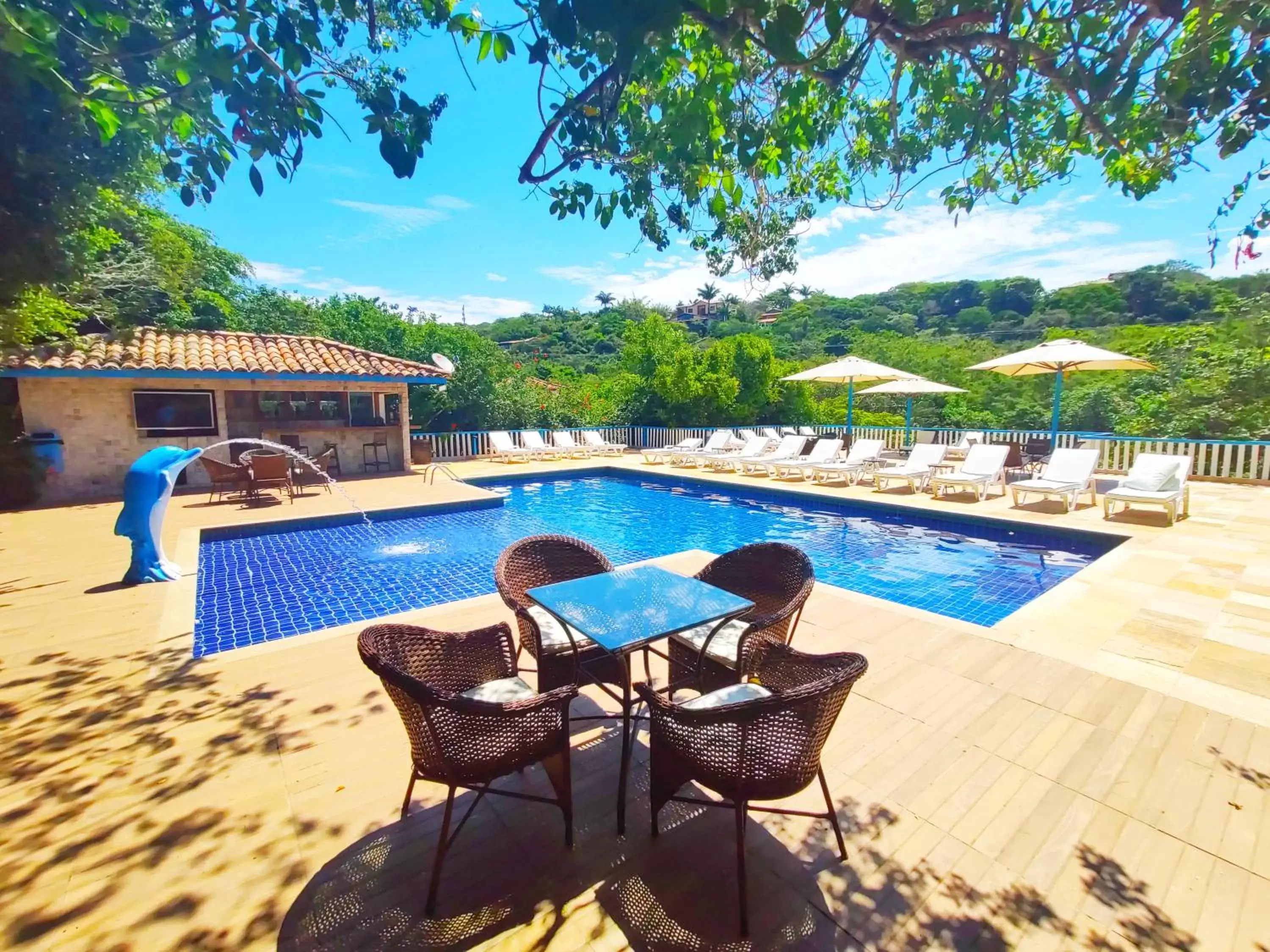 Pool view, Swimming Pool in Hotel Miratlantico Búzios