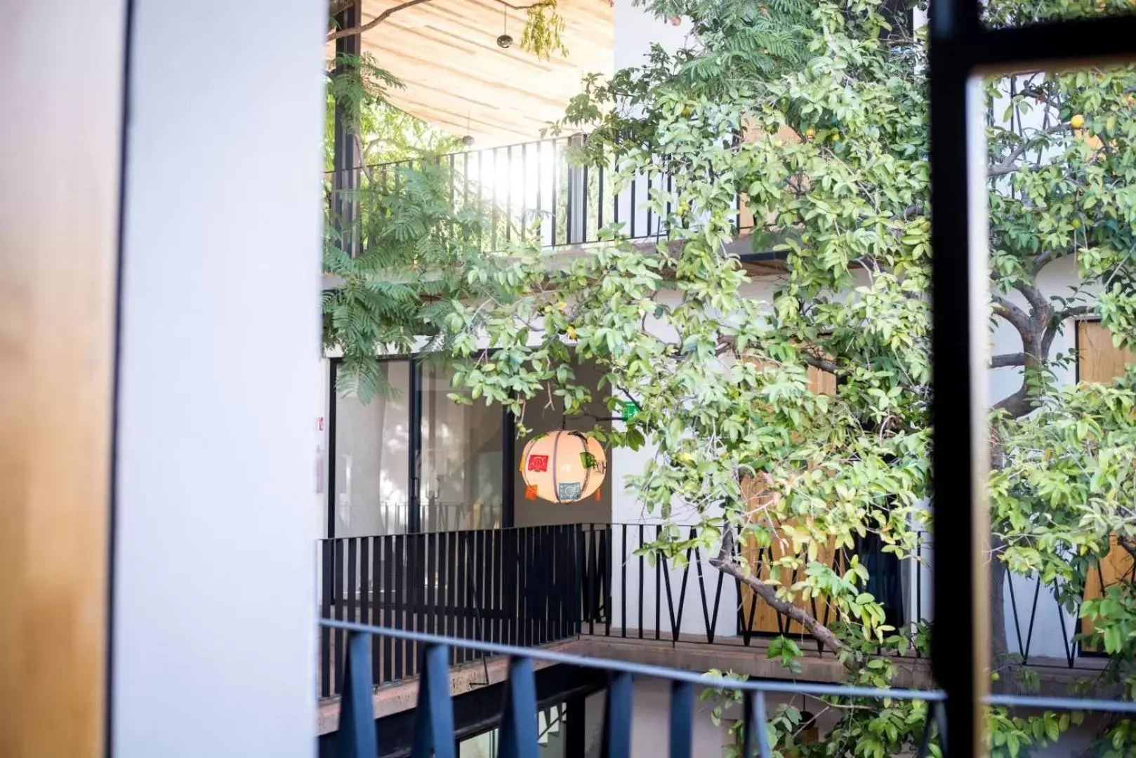 Property building, Balcony/Terrace in Hotel con Corazón