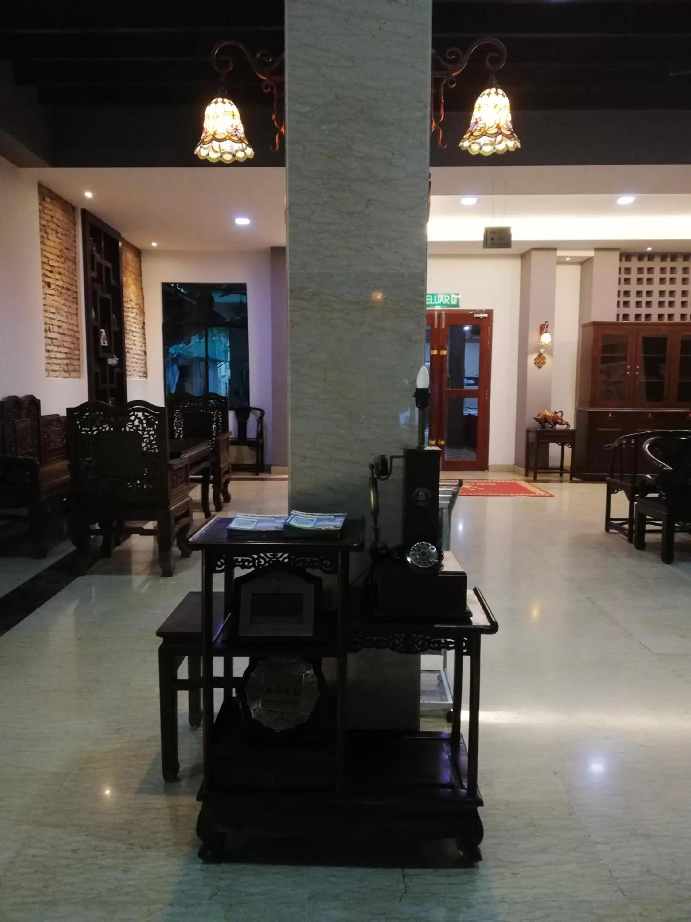 Lobby or reception in Swiss Hotel Heritage Boutique Melaka