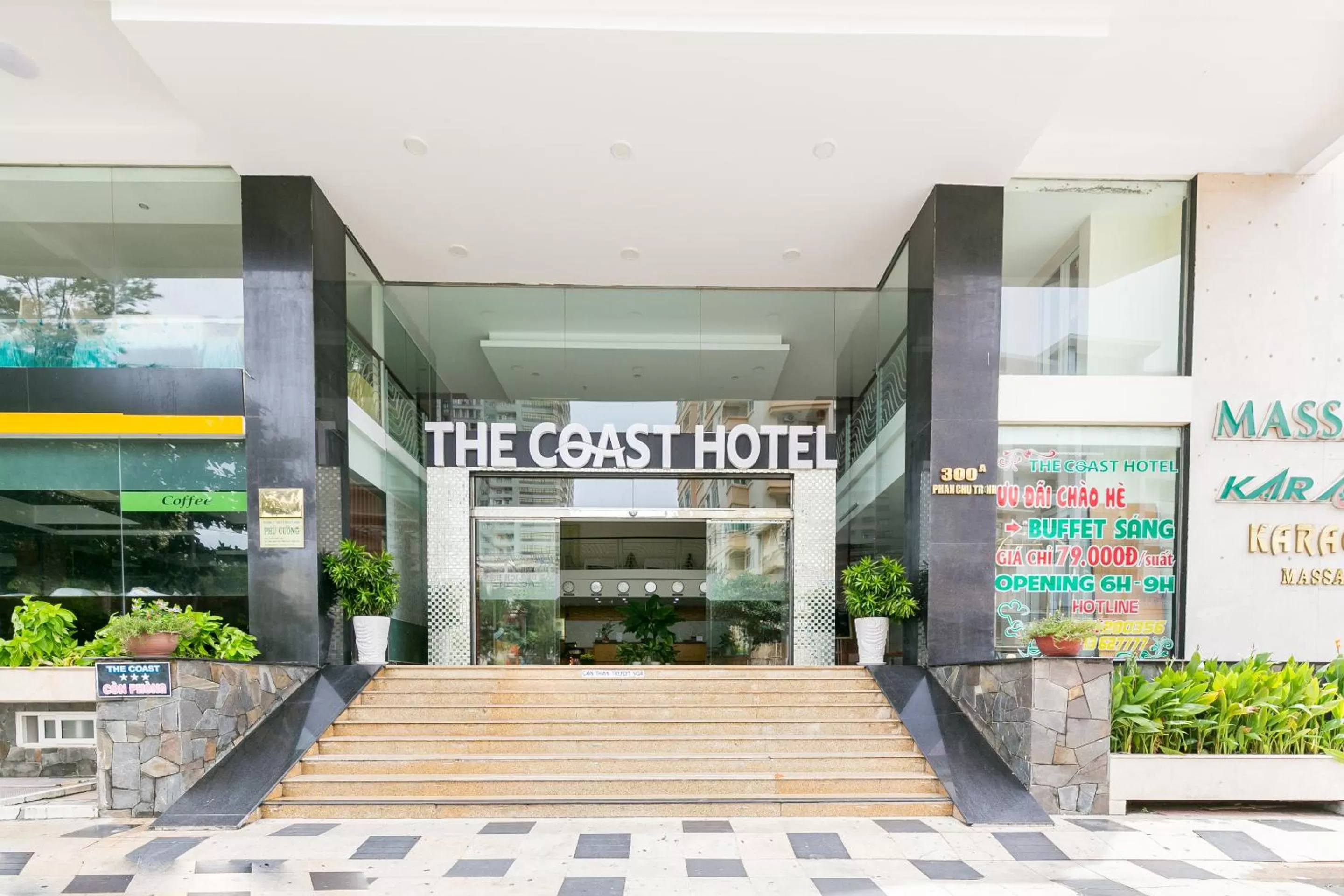 Facade/entrance in The Coast Hotel Vung Tau