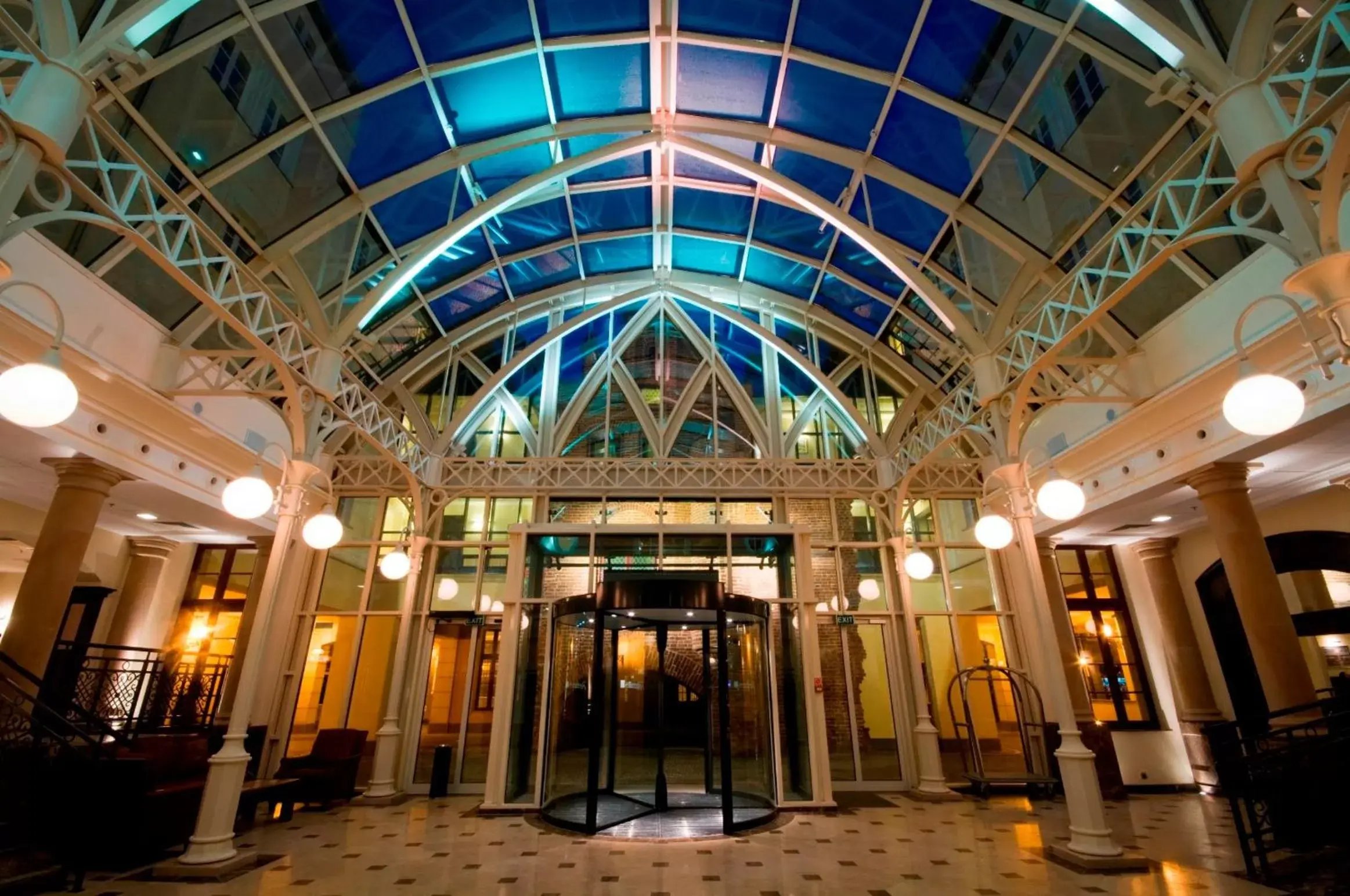 Lobby or reception in Radisson Blu Hotel, Gdańsk