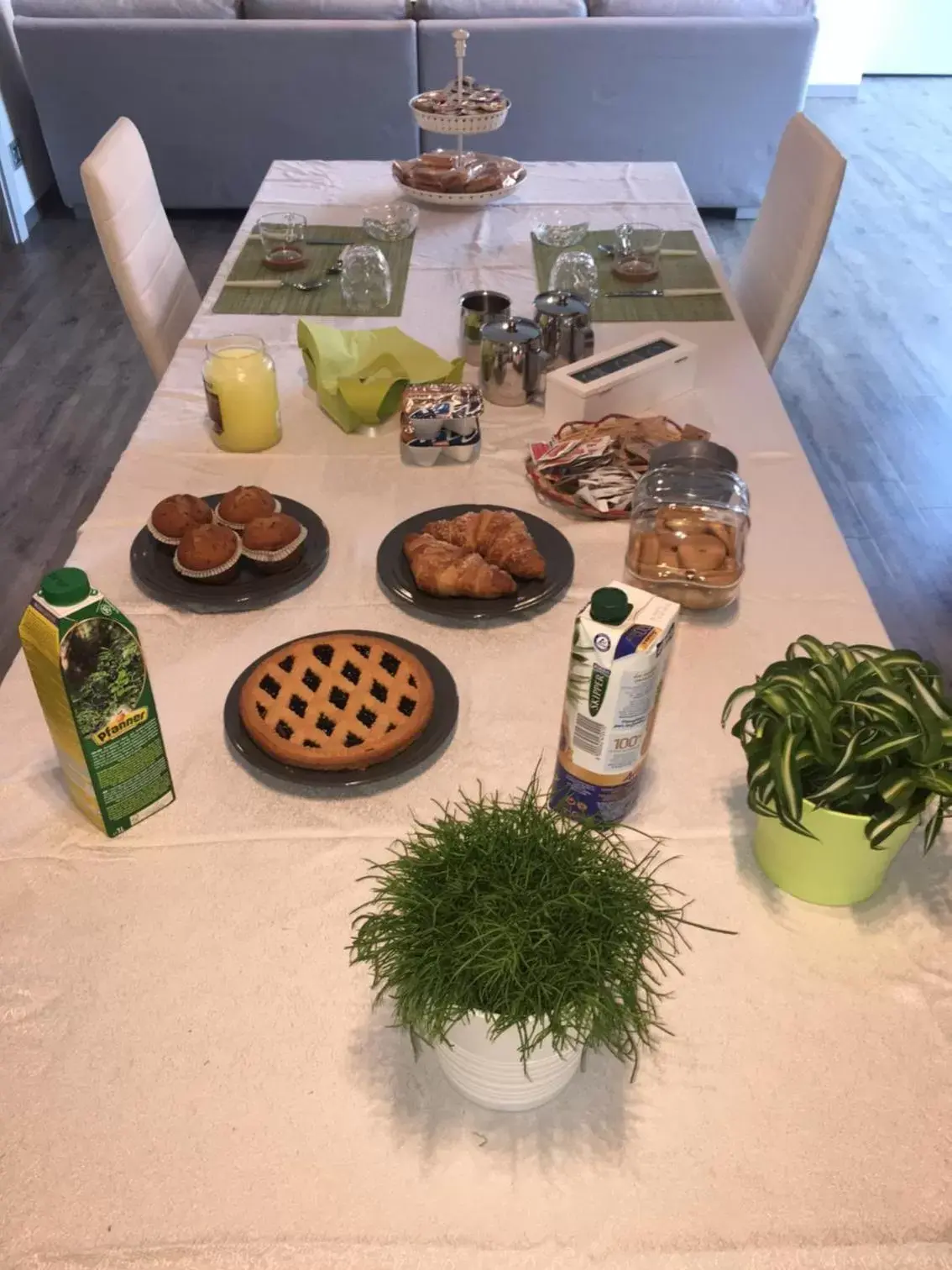 Italian breakfast in B&B ARCOBALENO