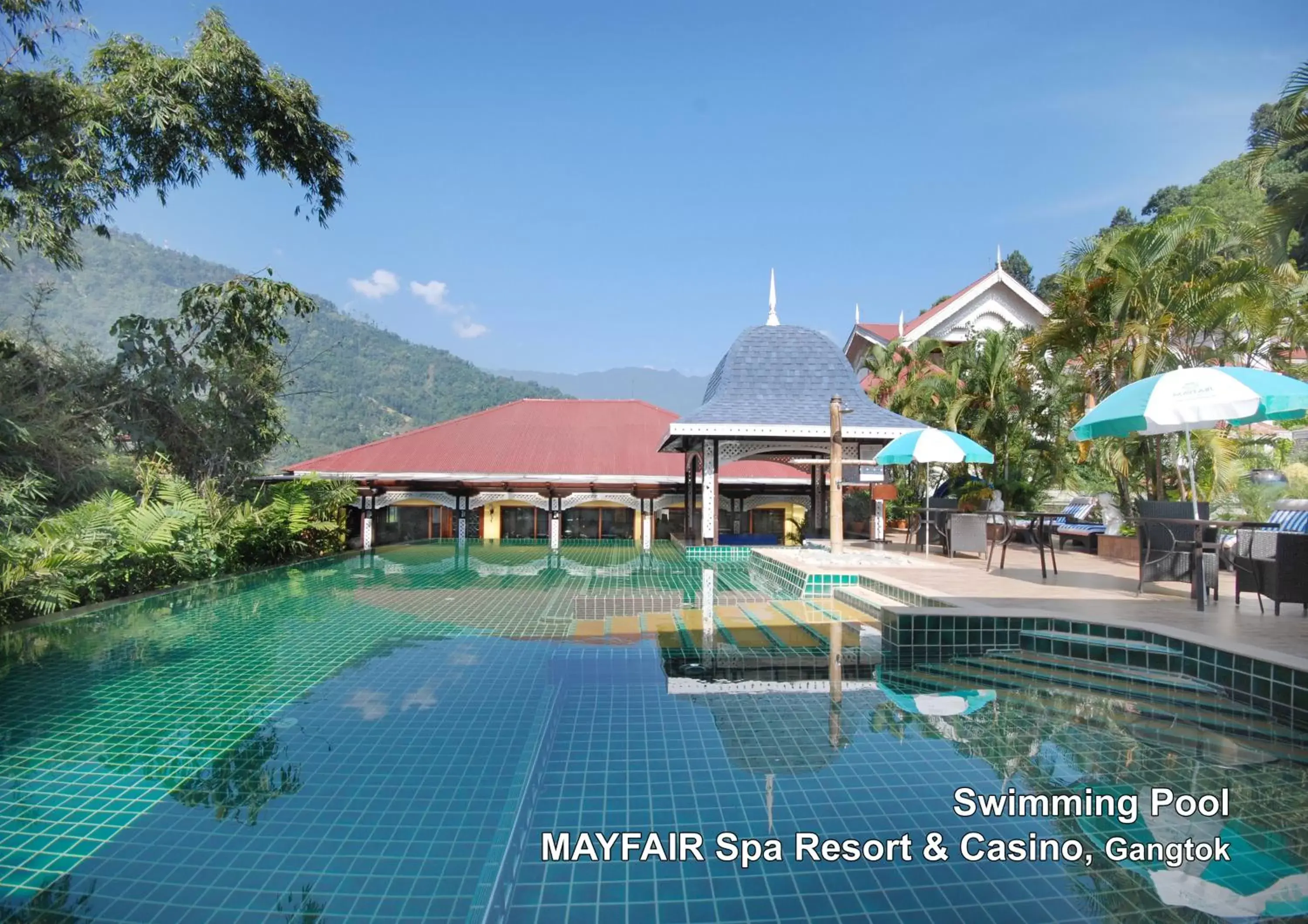 Property building, Swimming Pool in Mayfair Spa Resort & Casino