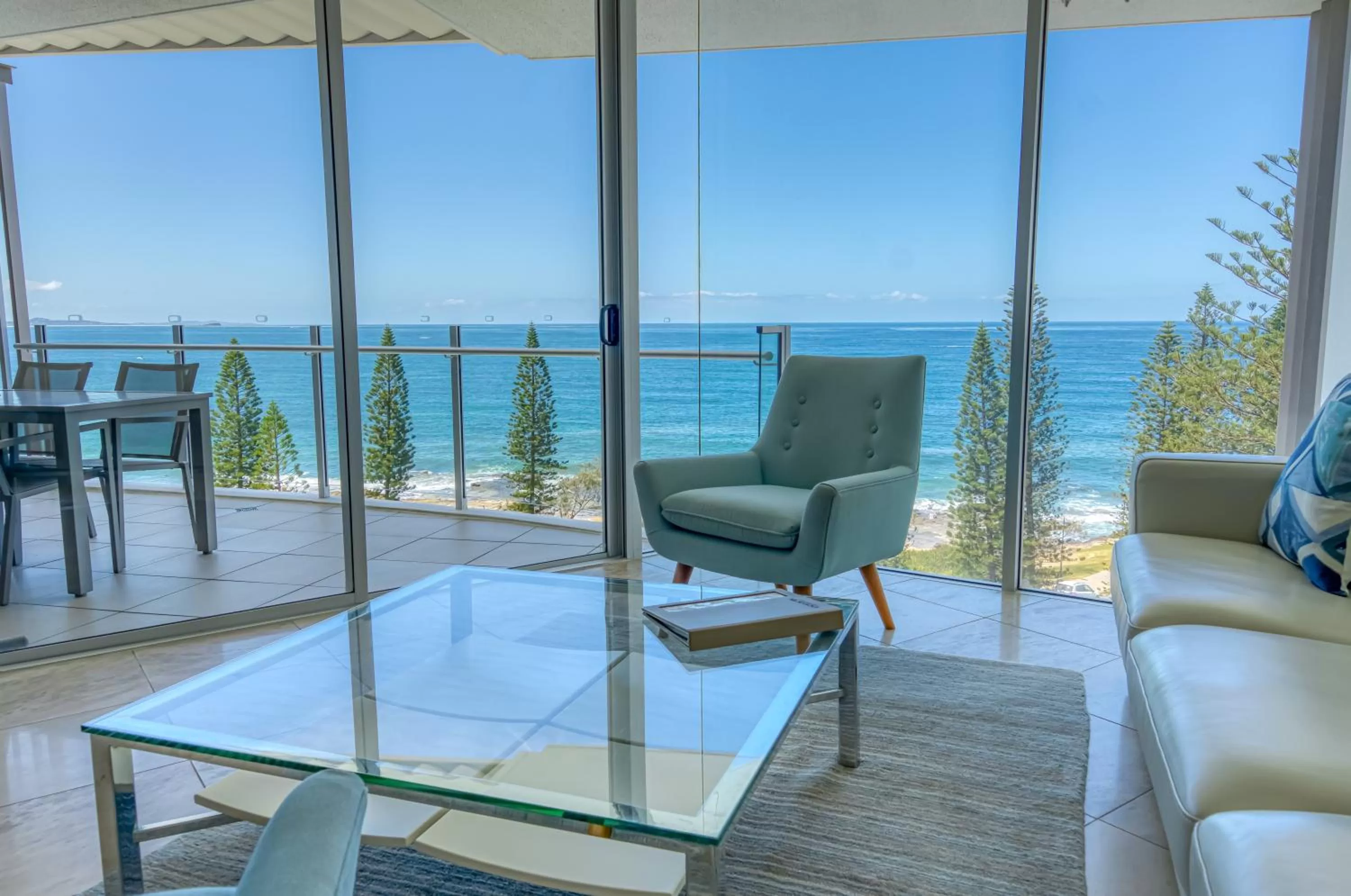Living room in Oceans Mooloolaba