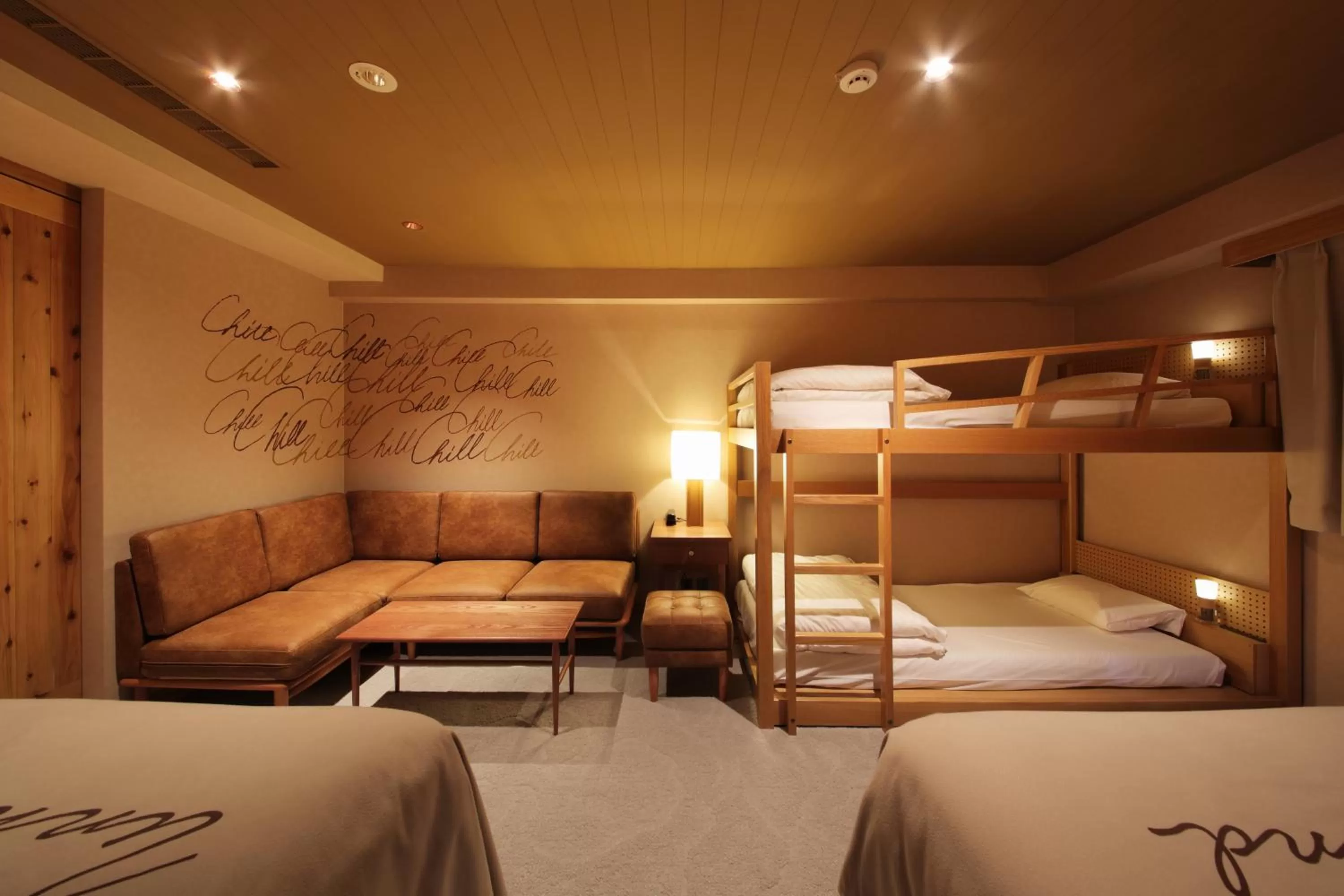 Bed in UNWIND HOTEL & BAR Sapporo